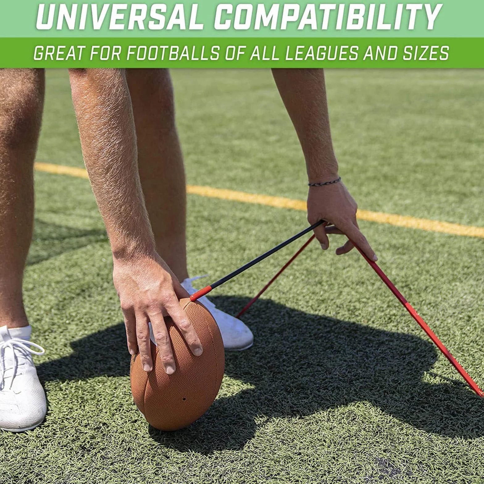 Support de Kicking en métal Pliable pour Football américain – Tee d'entraînement – Cramoisi