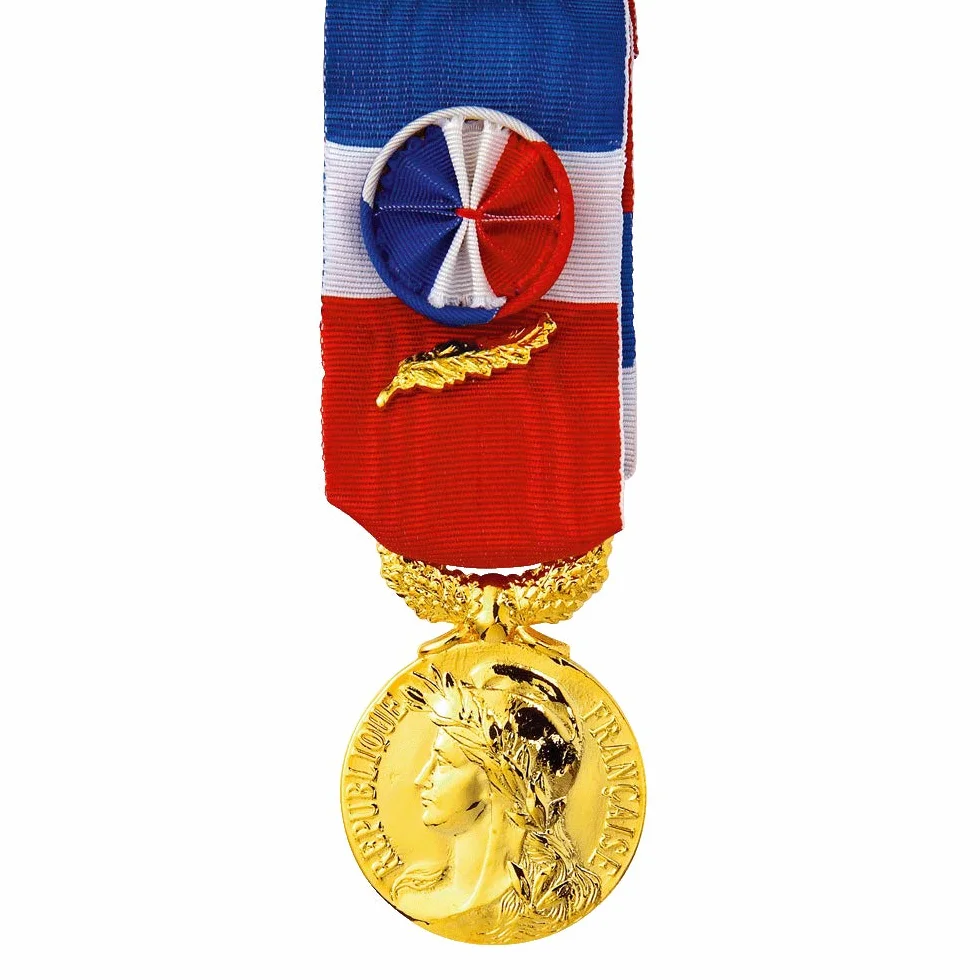 Médaille d'Ancienneté du Travail Or 35 Ans