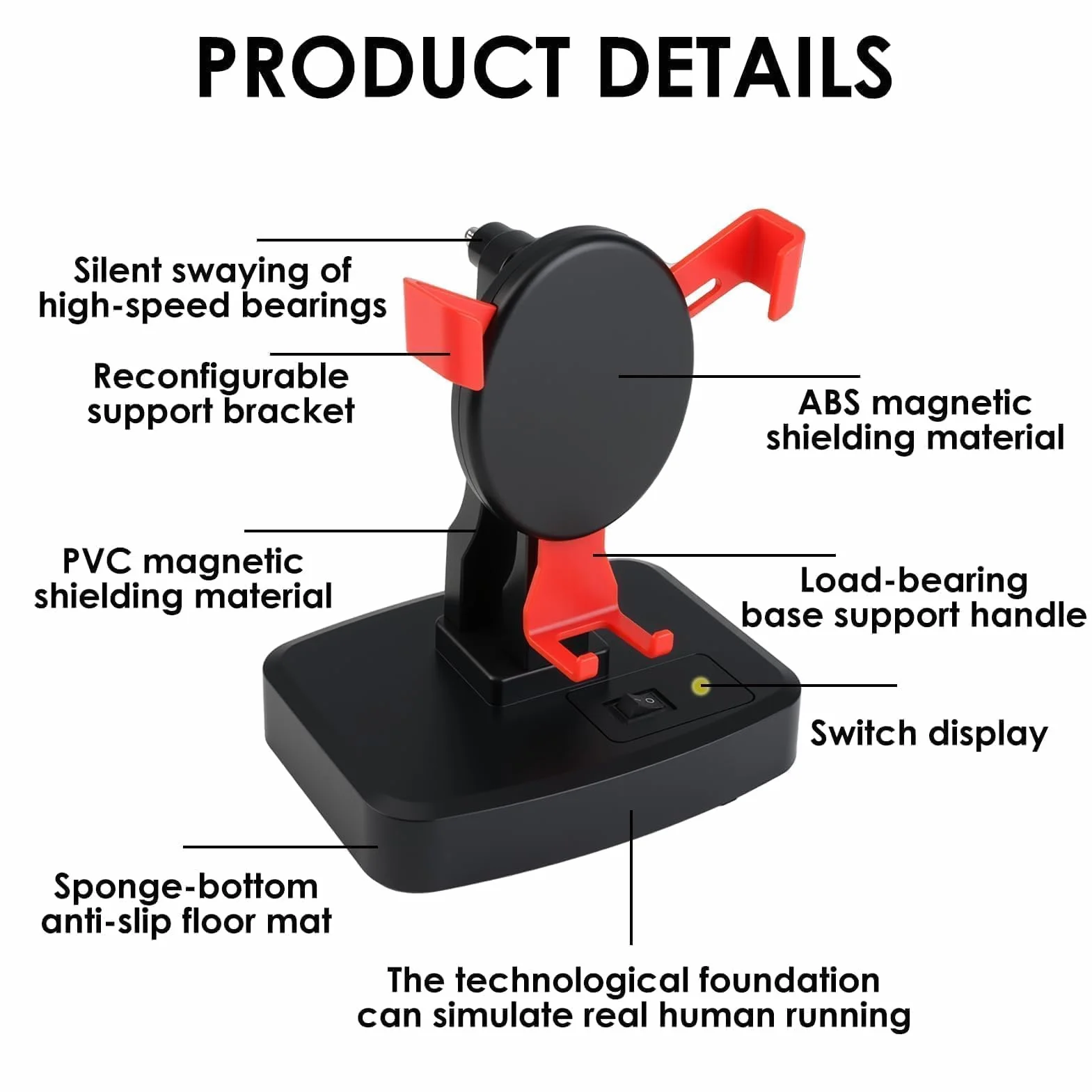 Téléphone Swing Device Automatic pour WeWard Pokemon Go Plus Podomètre Augmenter Les Pas