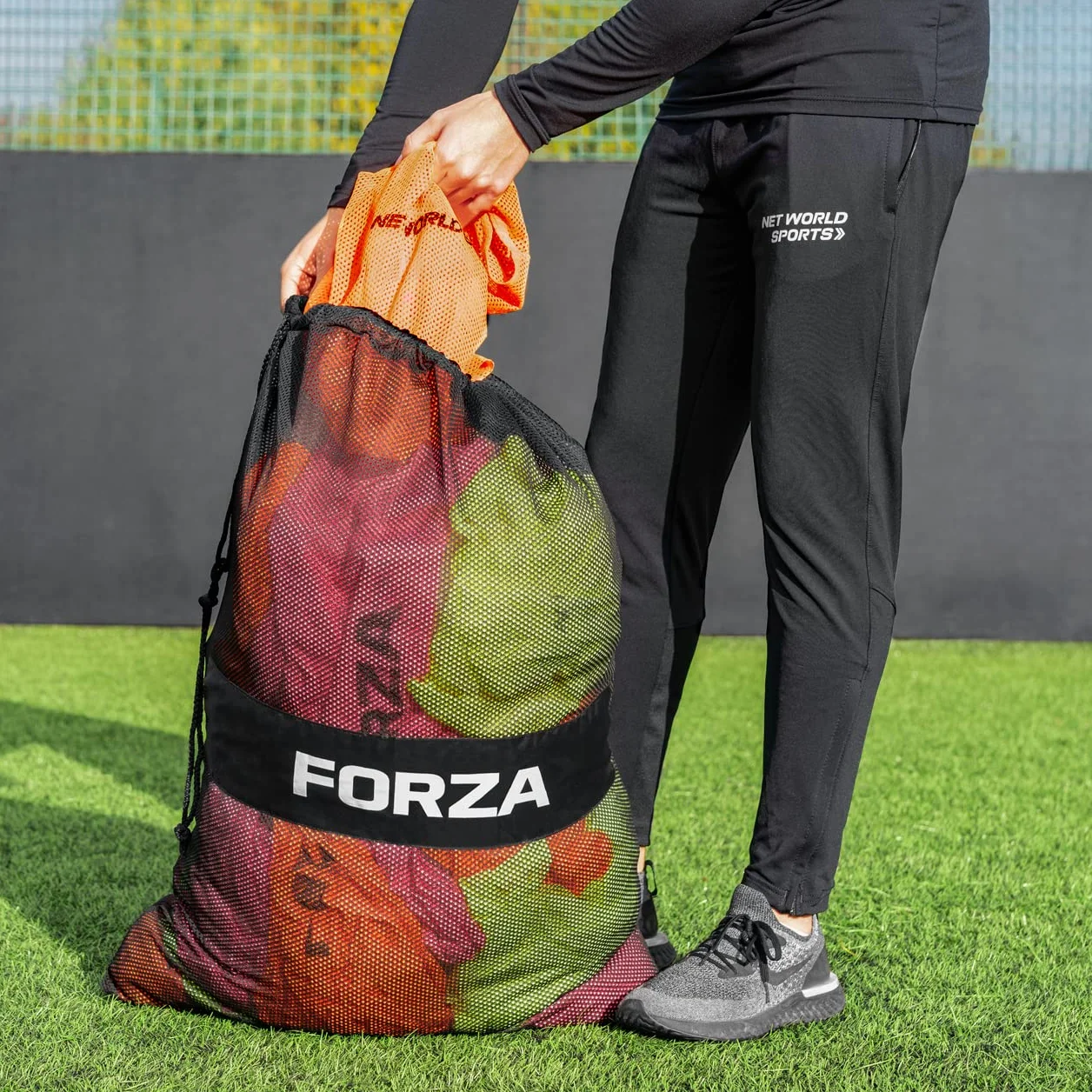FORZA Sac de Transport pour Chasubles d'Entraînement en Maille Légère