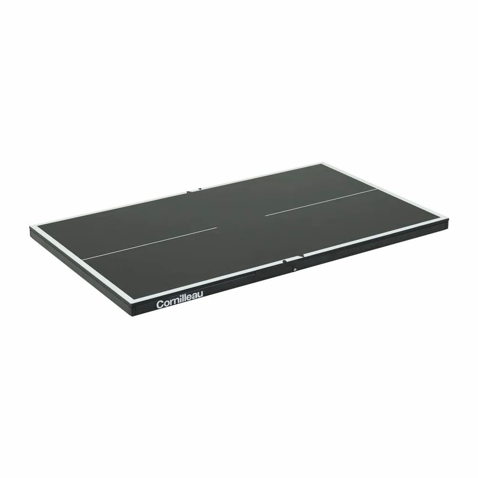 Cornilleau Mini Table de Ping-Pong Intérieure Pliable Plateau Gris 12 mm