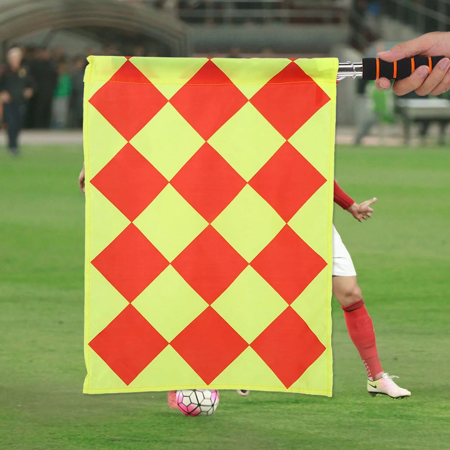 Drapeau de l'Arbitre, Jeu de Drapeau de Foot
