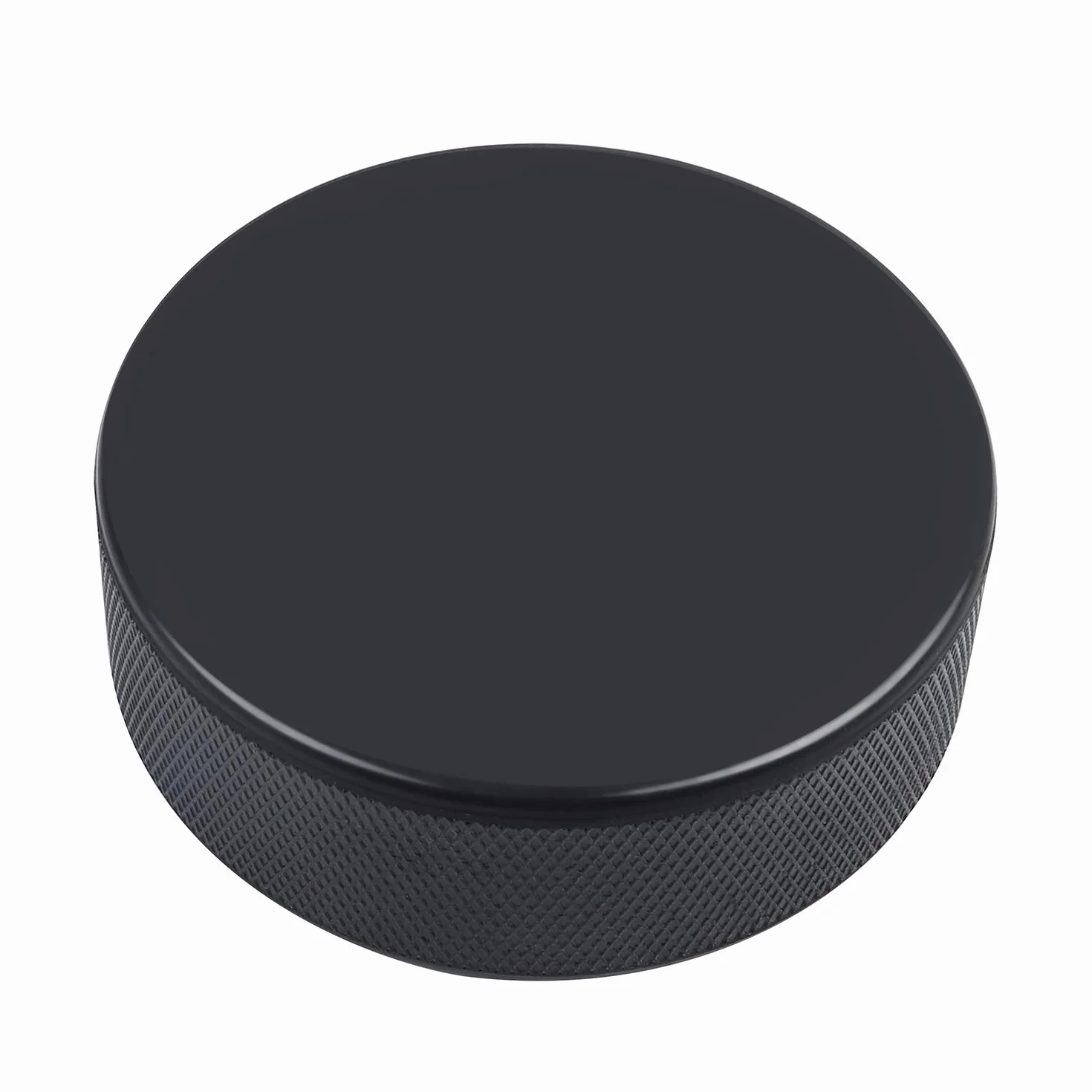 Palets de Hockey sur Glace Officiels 7,6 cm 2,5 cm 170,1 g Noir Lot de 25