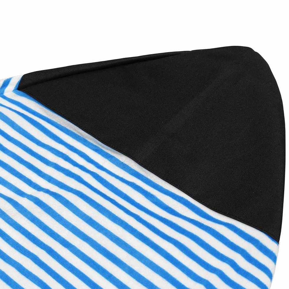 Shumo Housse de Protection pour Surfboard à Rayures Bleues et Blanches