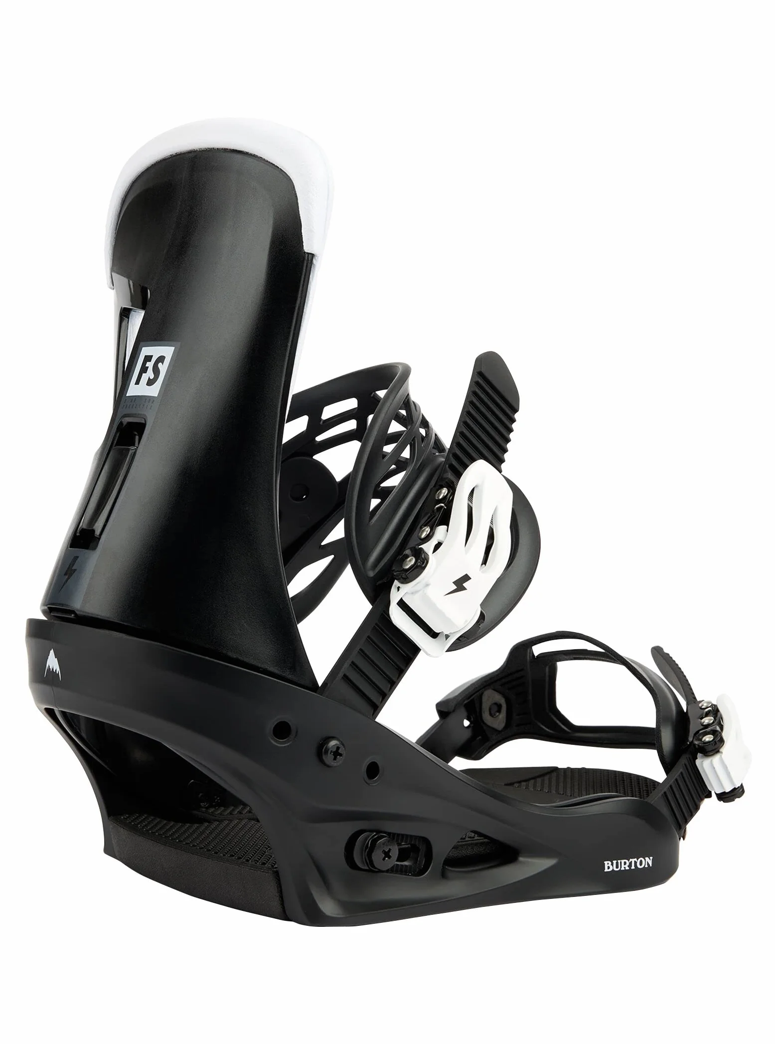 Burton Fixations De Snowboard Freestyle Re-Flex Black Homme Noir