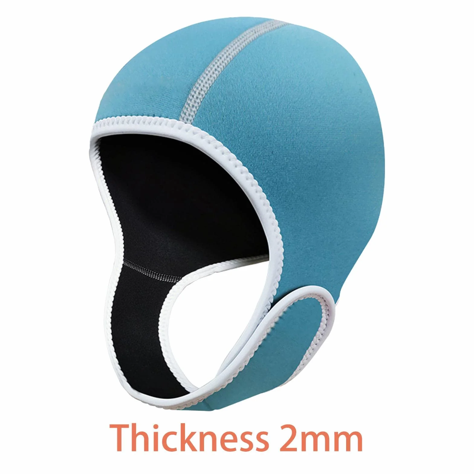 Rockible Bonnet de Plongée 2 mm Néoprène Étanche pour Surf Voile Bleu