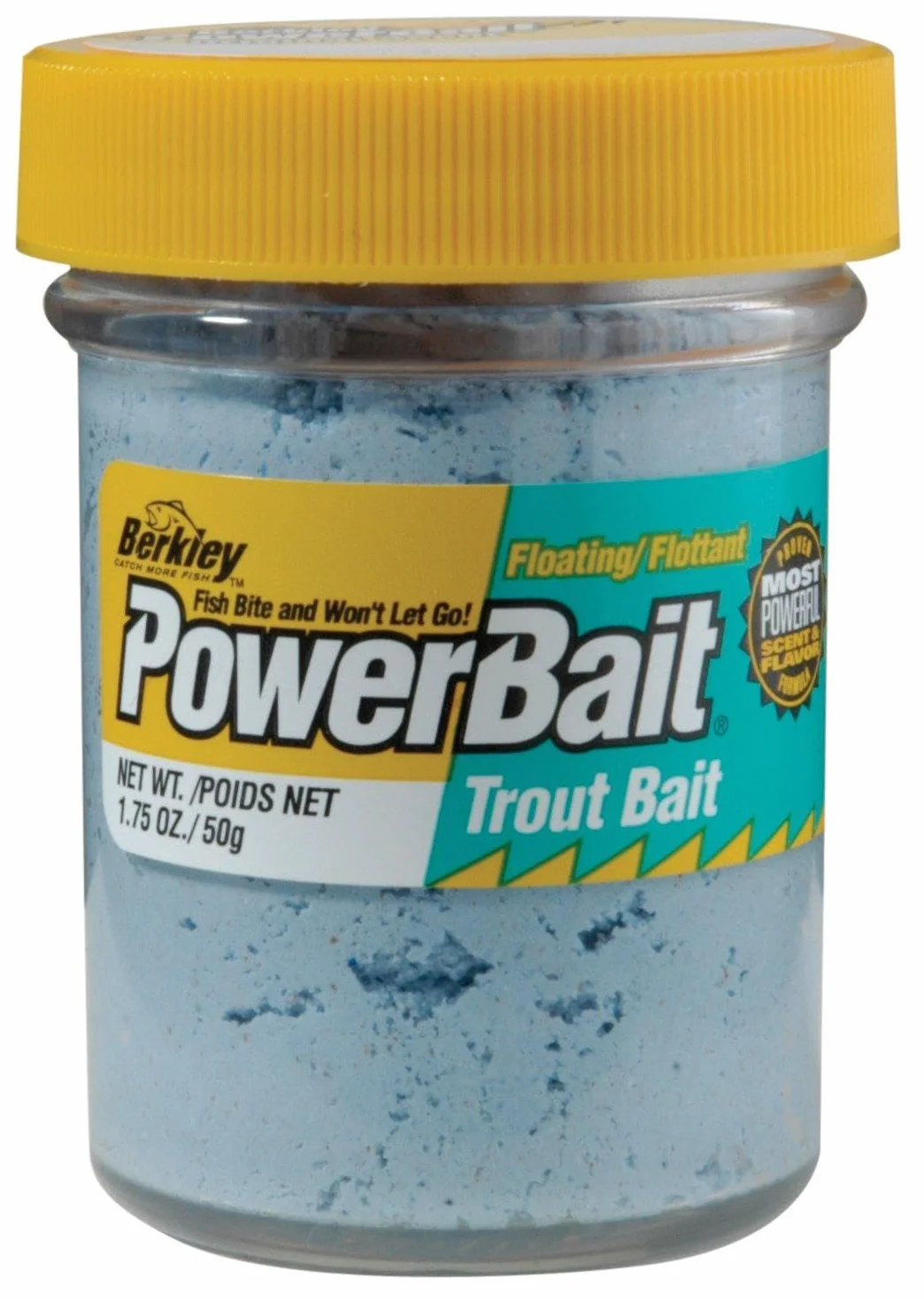 Berkley Powerbait Pâte appât pour truites 50g Arc-en-Ciel
