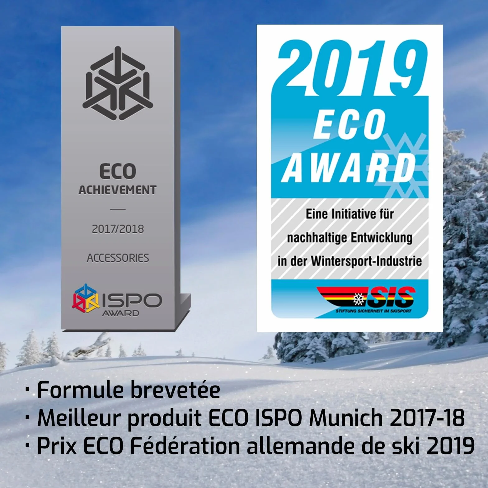 Bloc de Fart végétal écologique pour Skis Snowboard 500 g