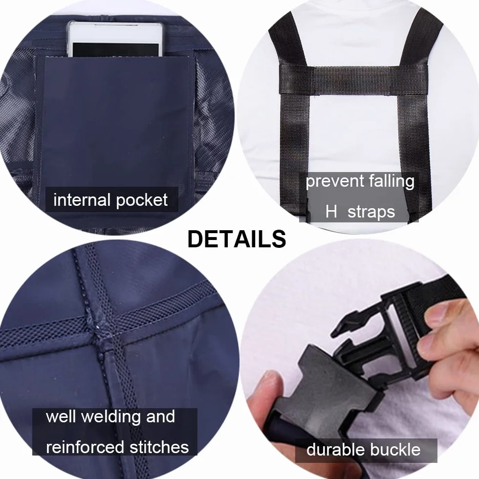 Waders Peche Homme Imperméable Cuissardes Pêche 3-Ply Neoprene