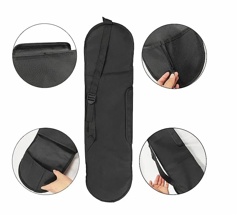 Sac à Bandoulière pour Skateboard Longband de Transport Imperméable Sport