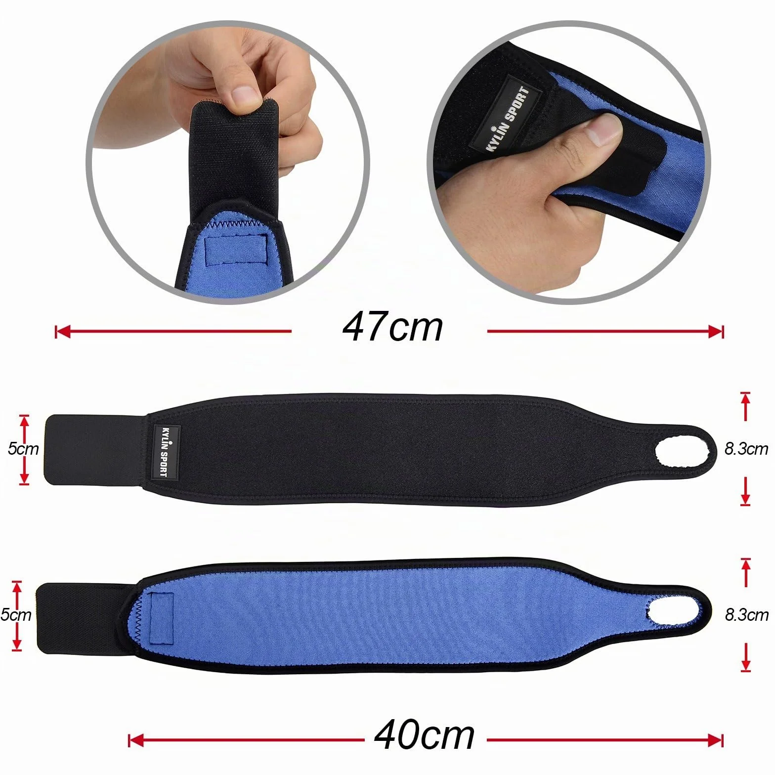 Support de poignet réglable pour tennis, basket-ball, badminton, cyclisme, gym, fitness
