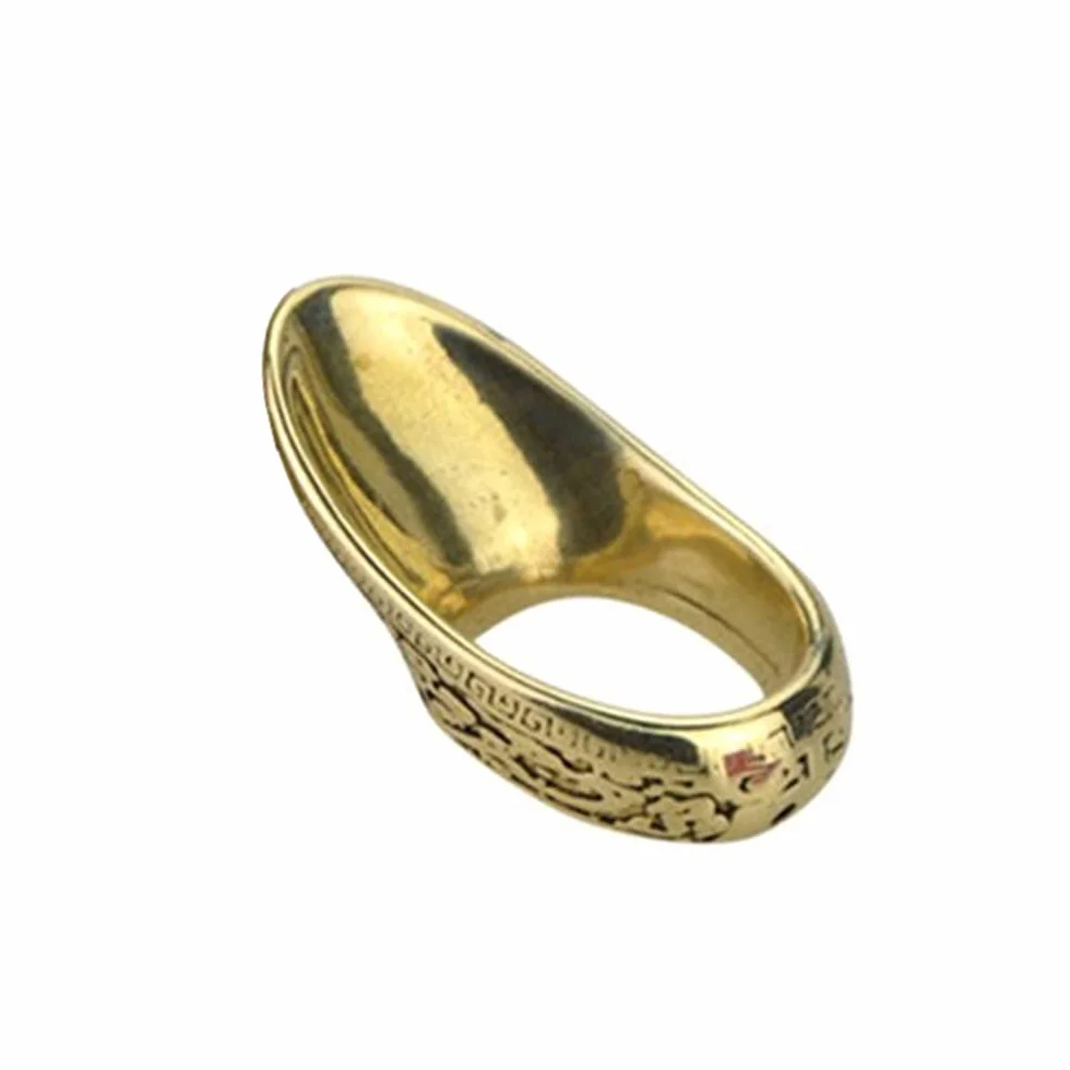 Anneau de Pouce de Tir à l'Arc en Laiton 20mm Protection des Doigts Archer