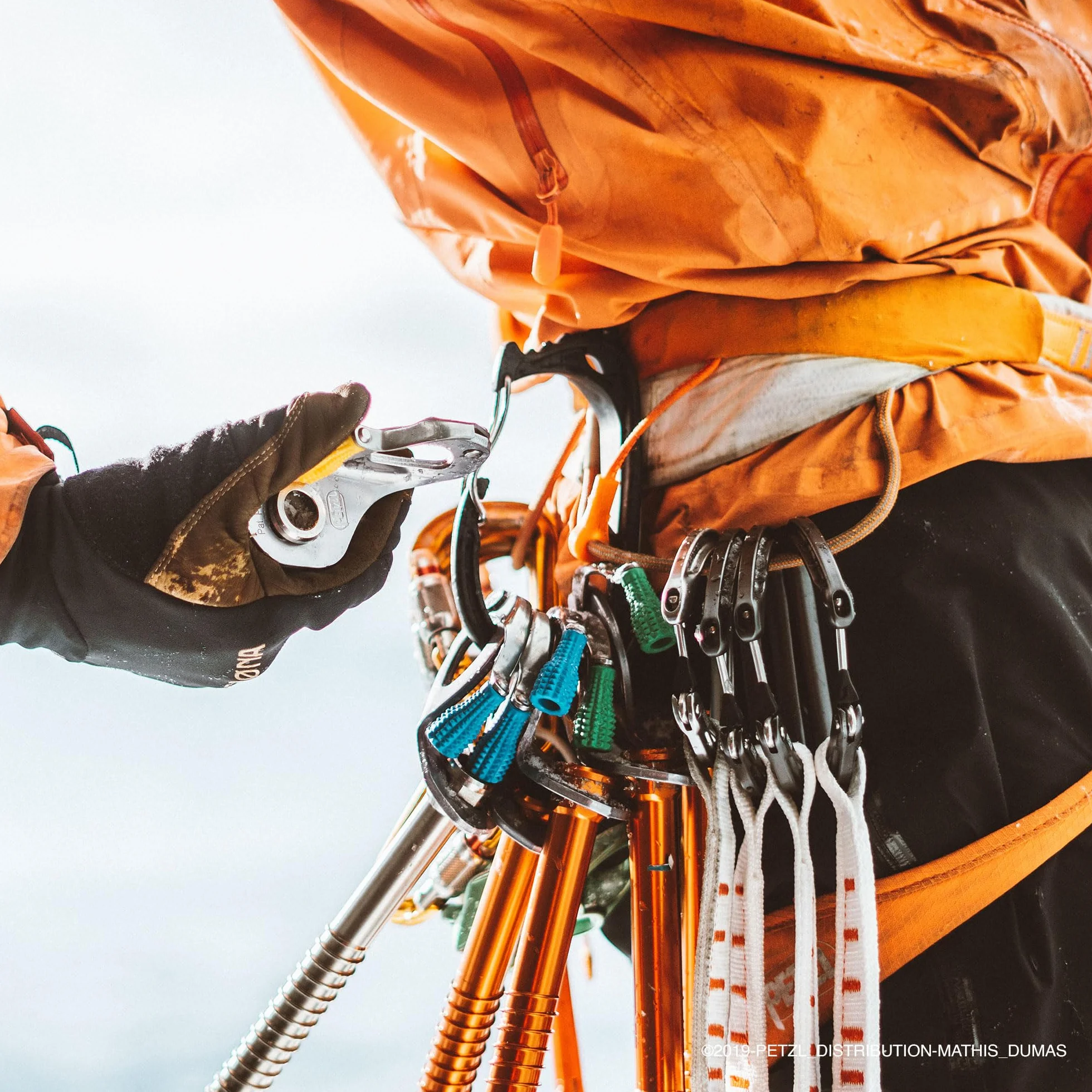 PETZL Porte-Outils pour Harnais CARITOOL Noir Taille Unique
