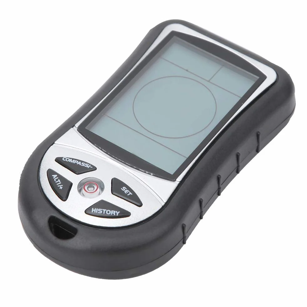 VOBOR Altimètre Électronique Numérique Multifonction 8 en 1 avec Rétroéclairage, Prévisions Météo, Thermomètre Baromètre pour Outdoor