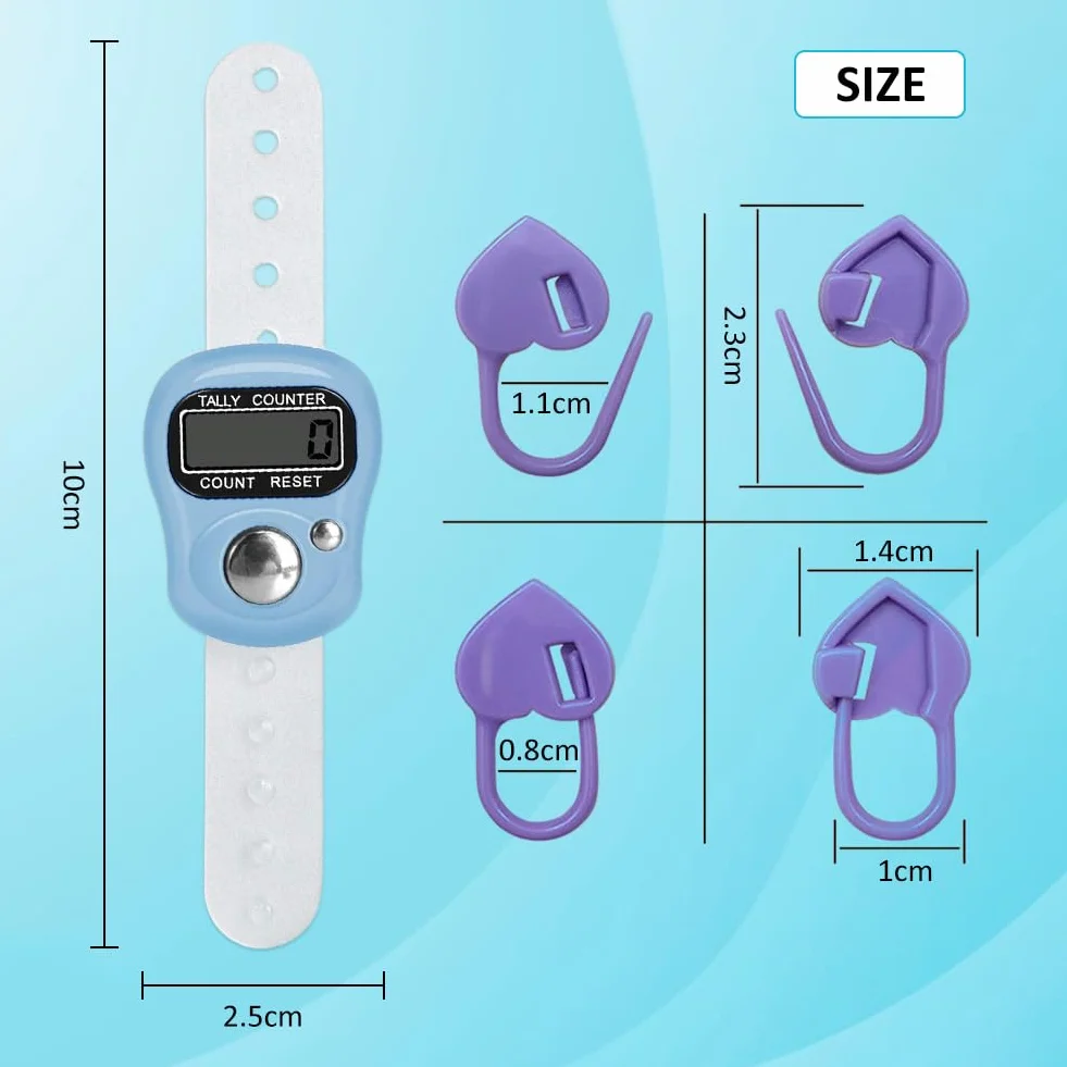 KARELLS Compteur Manuel, Compteurs de Doigts Clicker