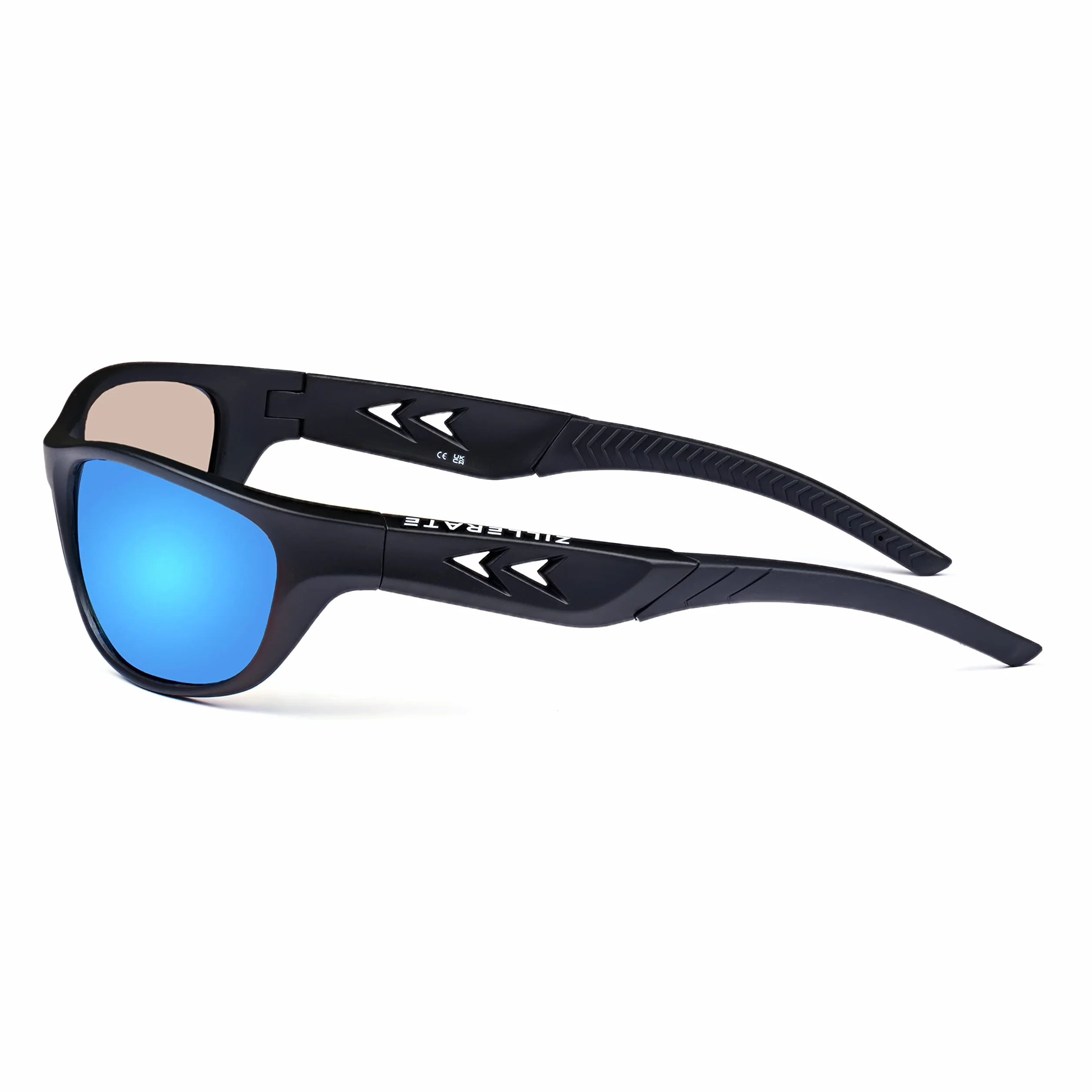 ZILLERATE Lunettes de Soleil Sport Polarisées Homme Femme Protection UV400 TR90