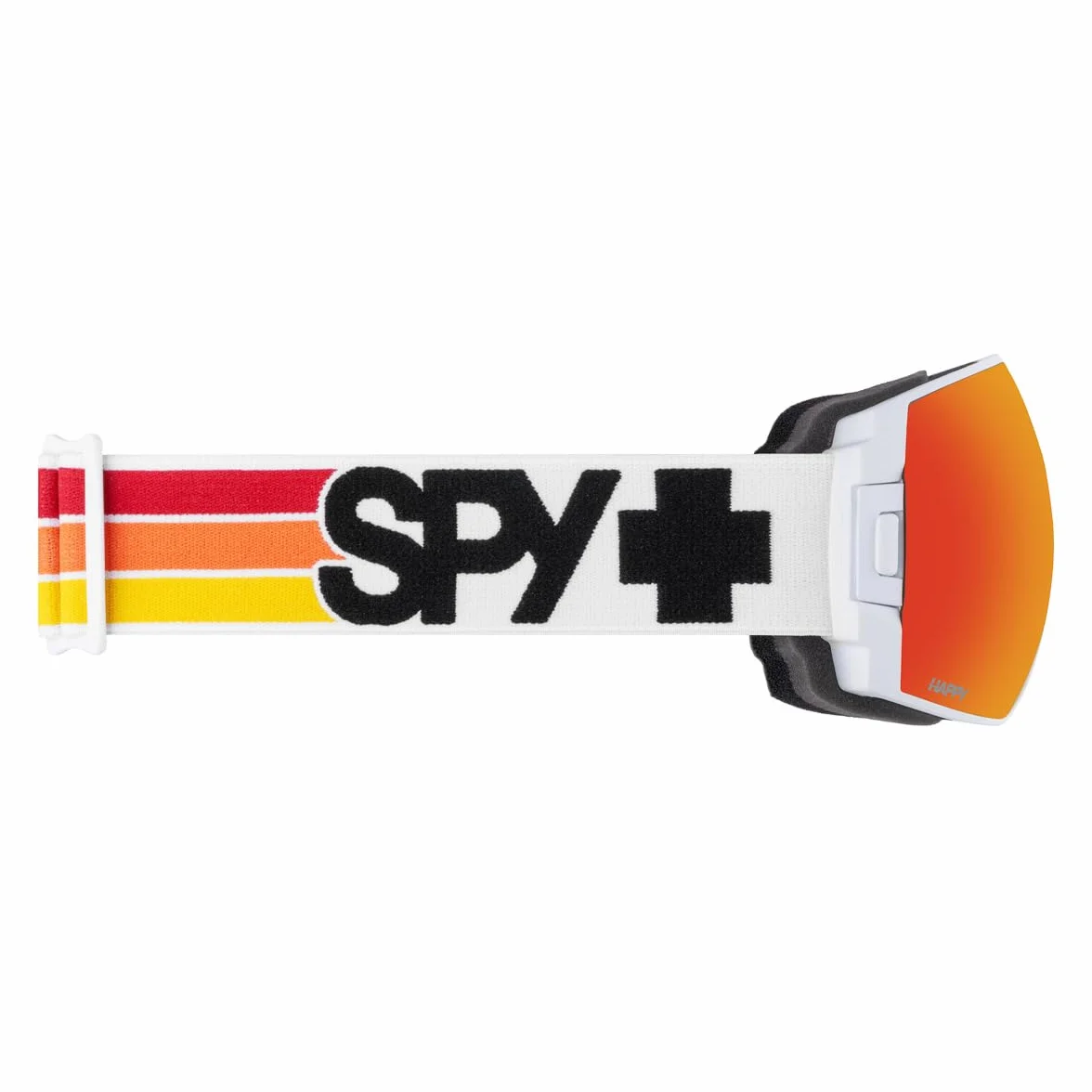 Spy+ LEGACY Speedway Sunset Happy Red Mirror Happy LL Persimmon Silver Mirror Masques de ski Taille L-XL Adulte