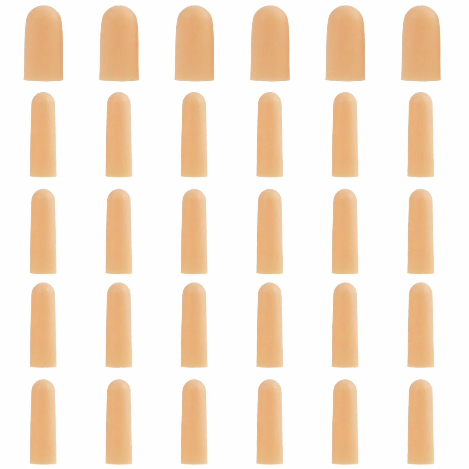 Protège Doigts en Silicone Étanches 30PCS, SEBS Protection Durable Réglable Pouce Flexible