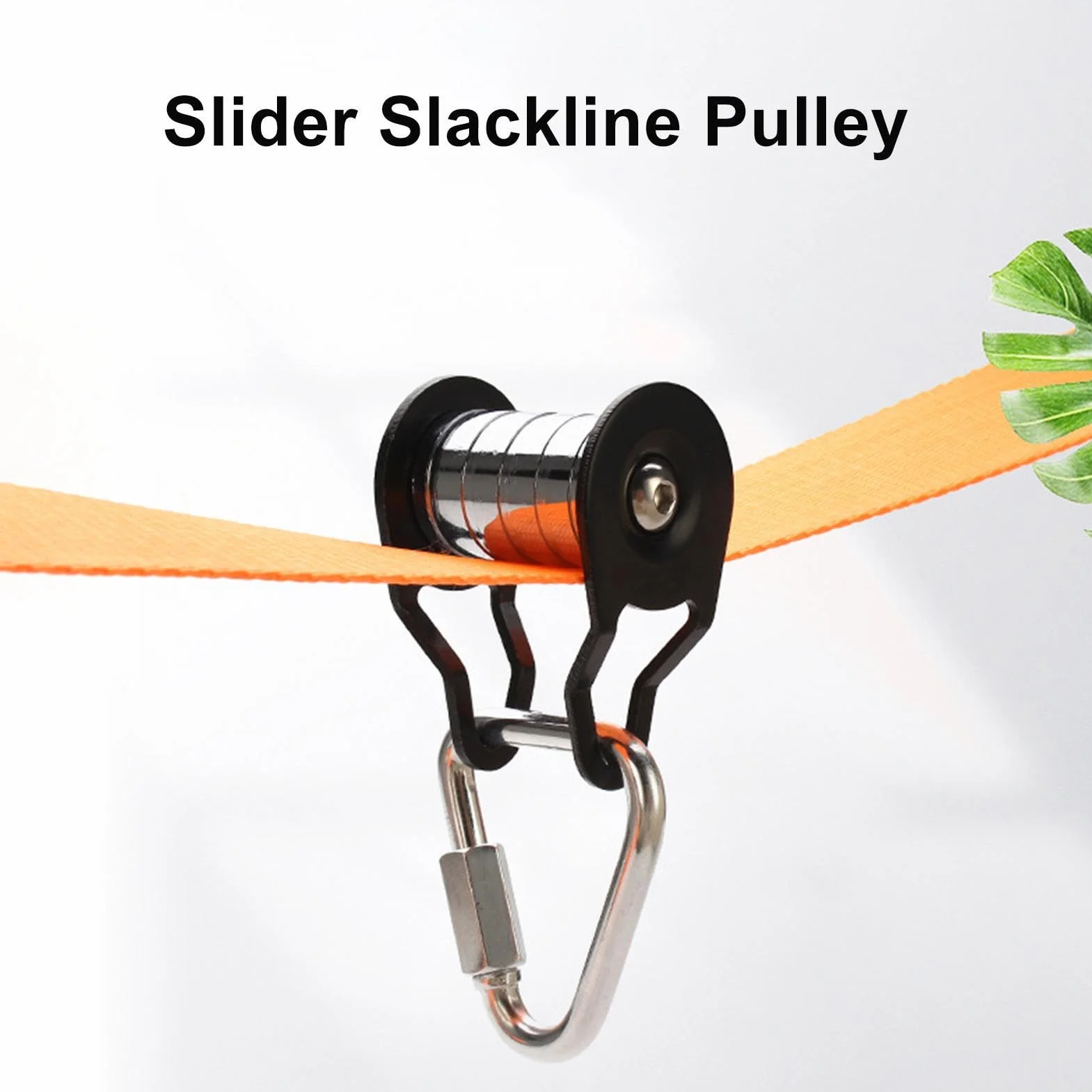 Poulie Slacklines Acier 200 Kg Multifonctionnelle