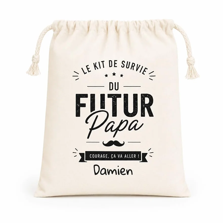 Grande pochette personnalisable polyester 30 x 40 cm