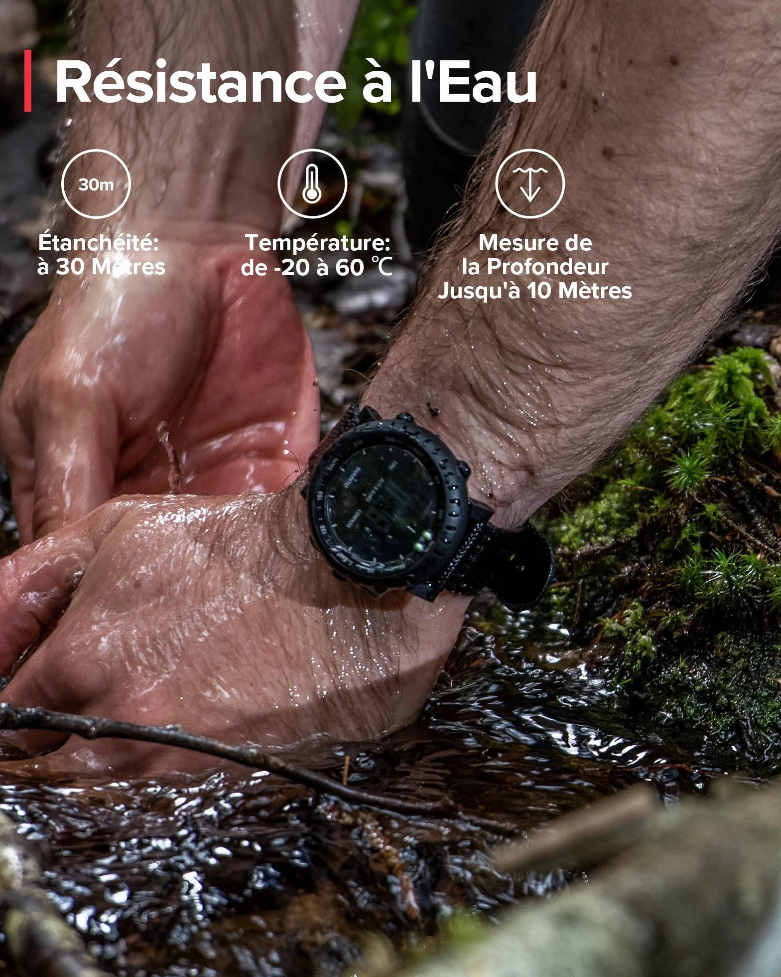 Suunto Core Alpha Stealth Montre Outdoor altimètre baromètre GPS