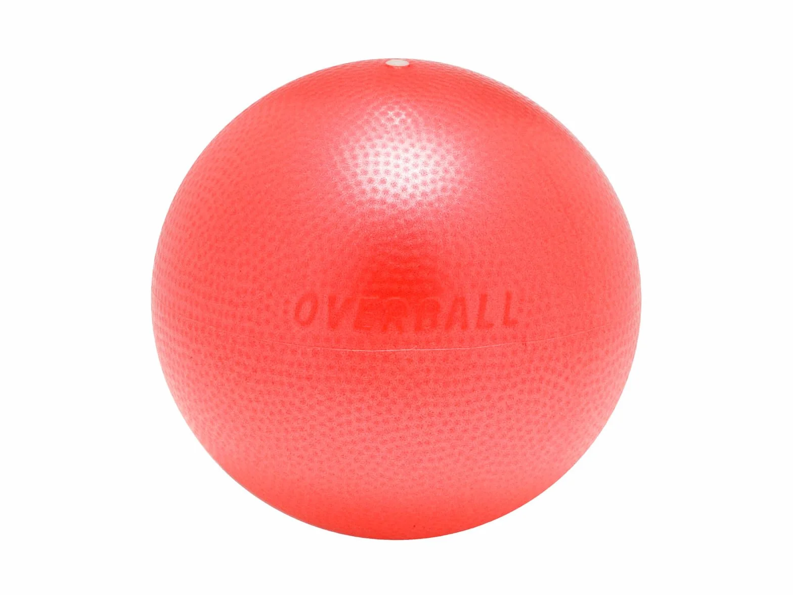 GYMNIC Over Ball Softgym Balle Gonflable 23 cm Rouge pour Enfants 3 Ans Motricité Coordination