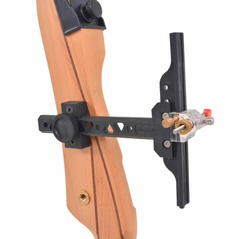 Arc Classique Marron foncé pour Adulte en Bois 68" 30 LB Tir à l'arc