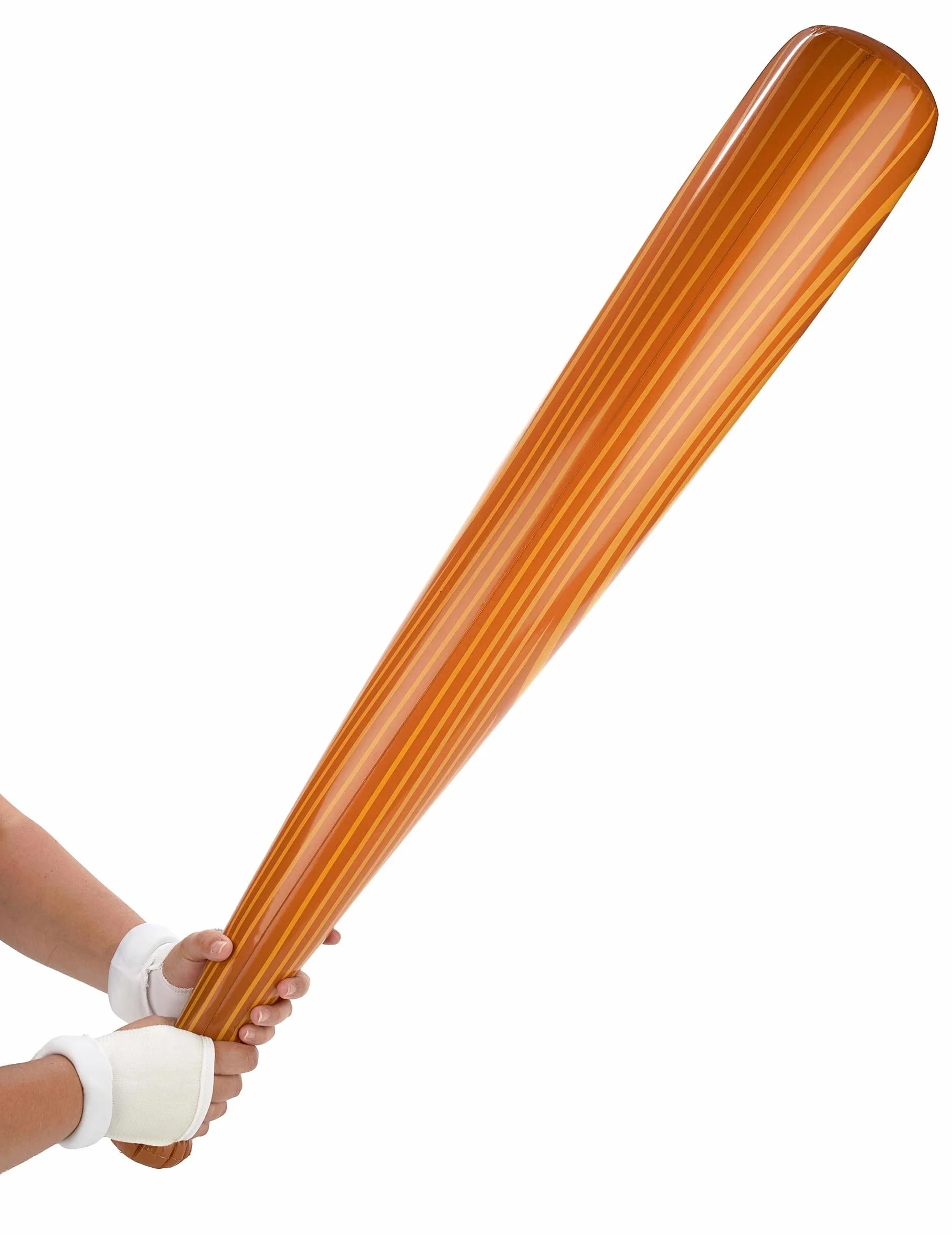 Batte de baseball gonflable 102 cm Marron Plastique Carnaval