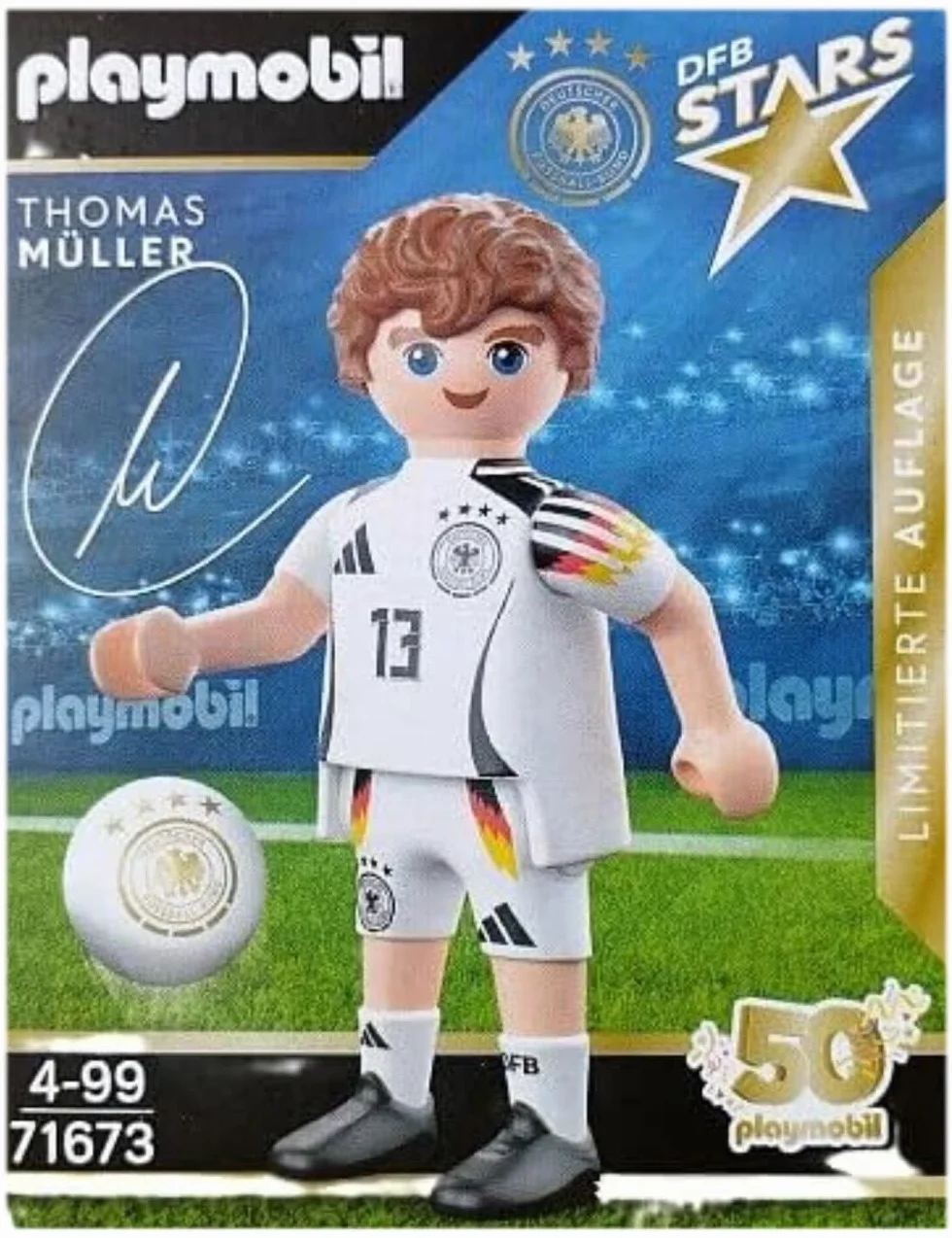 PLAYMOBIL DFB Stars Figurines de joueur au choix Édition limitée Euro 2024 71673 Thomas Müller