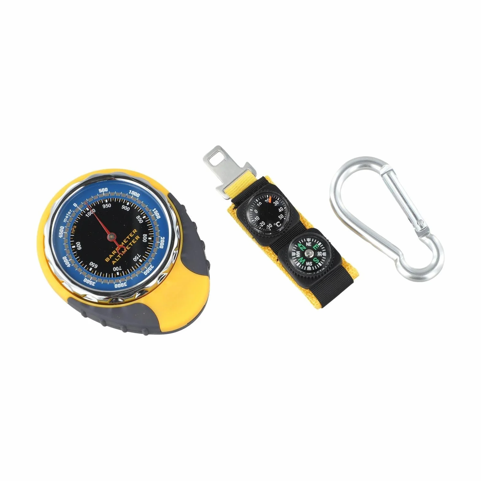 Outil de mesure extérieur 4 en 1 altimètre précis moniteur pression barométrique randonnée