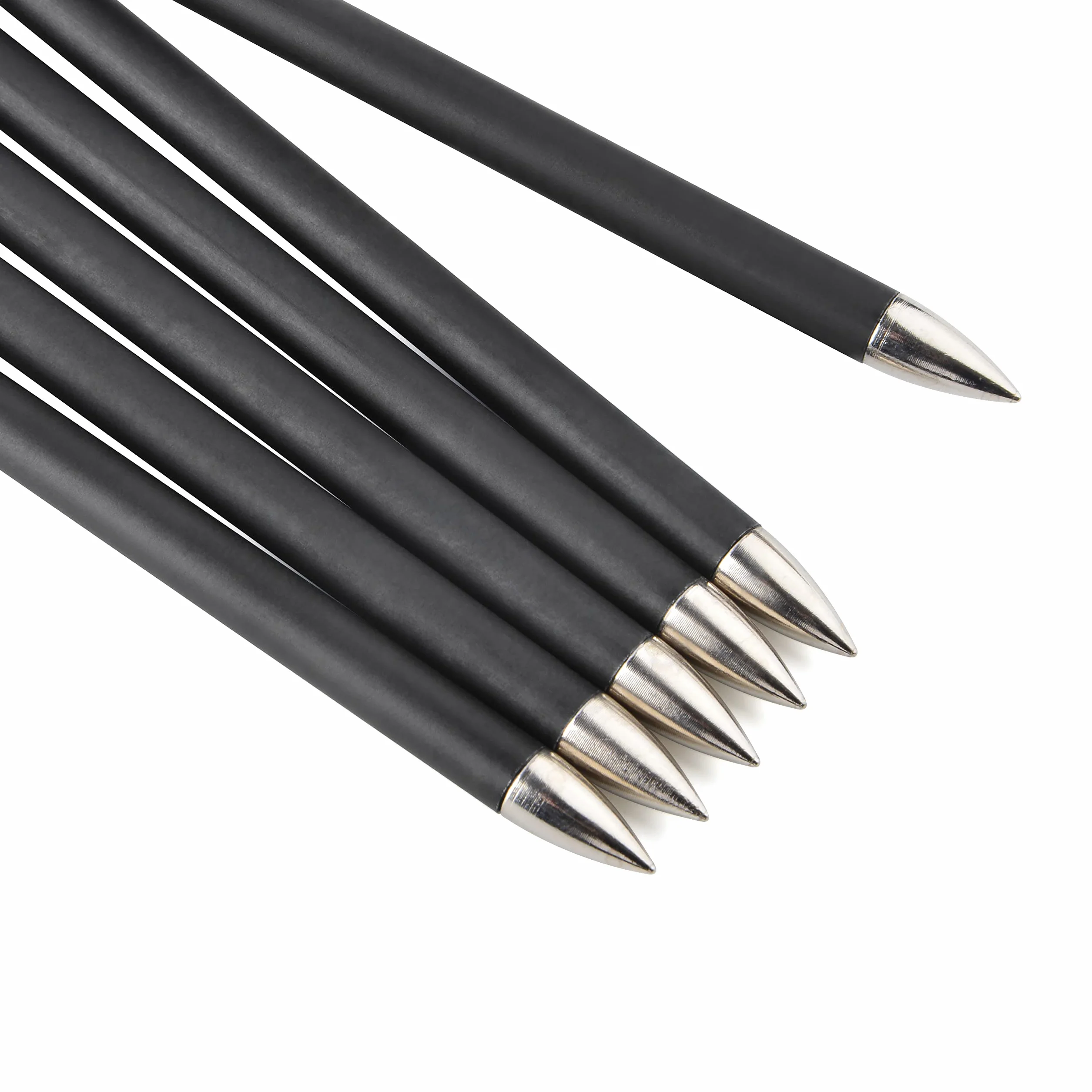 Flèches de tir à l'arc en Carbone 32" ID 4,2 mm 1000 Spine pour arc composé et classique 12/24 pcs