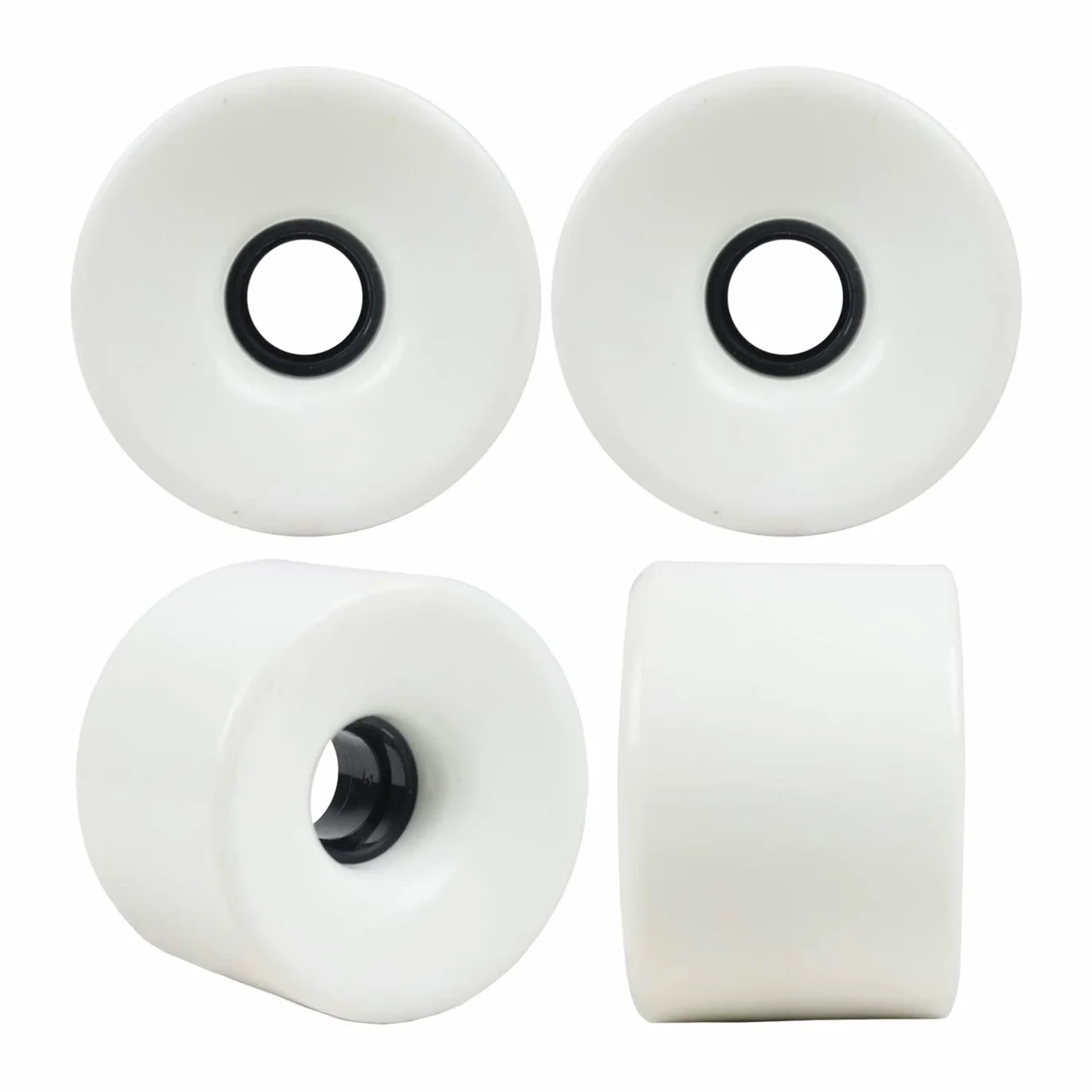 Roues de Skate Longboard 60mm 78A Polyuréthane ABEC-7 Jeu de 4