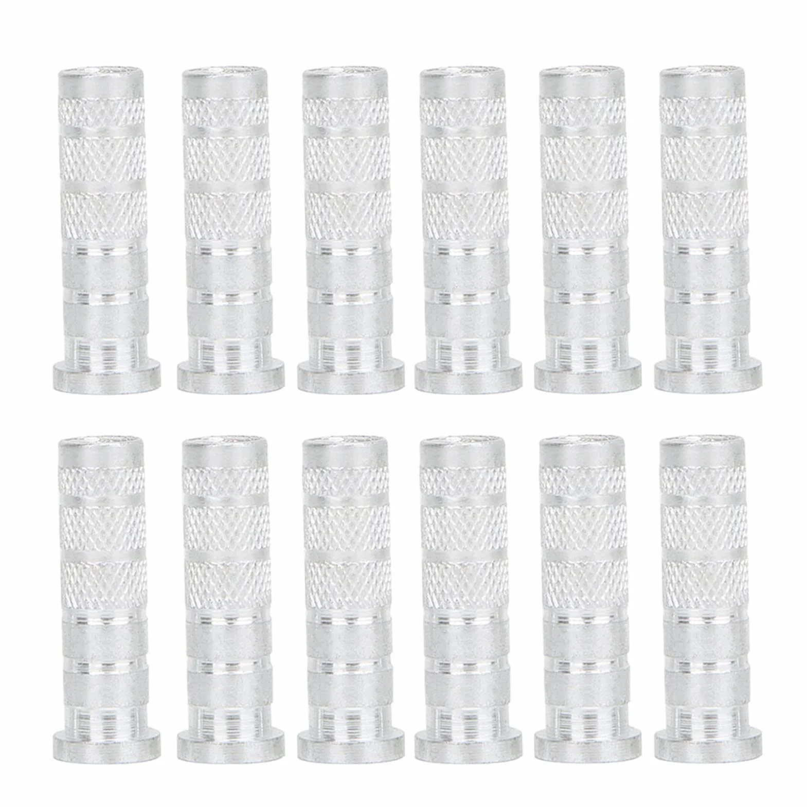 Cocoarm Lot de 12 flèches en aluminium pour tir à l'arc - 6,2 mm diamètre - Inserts et pointe
