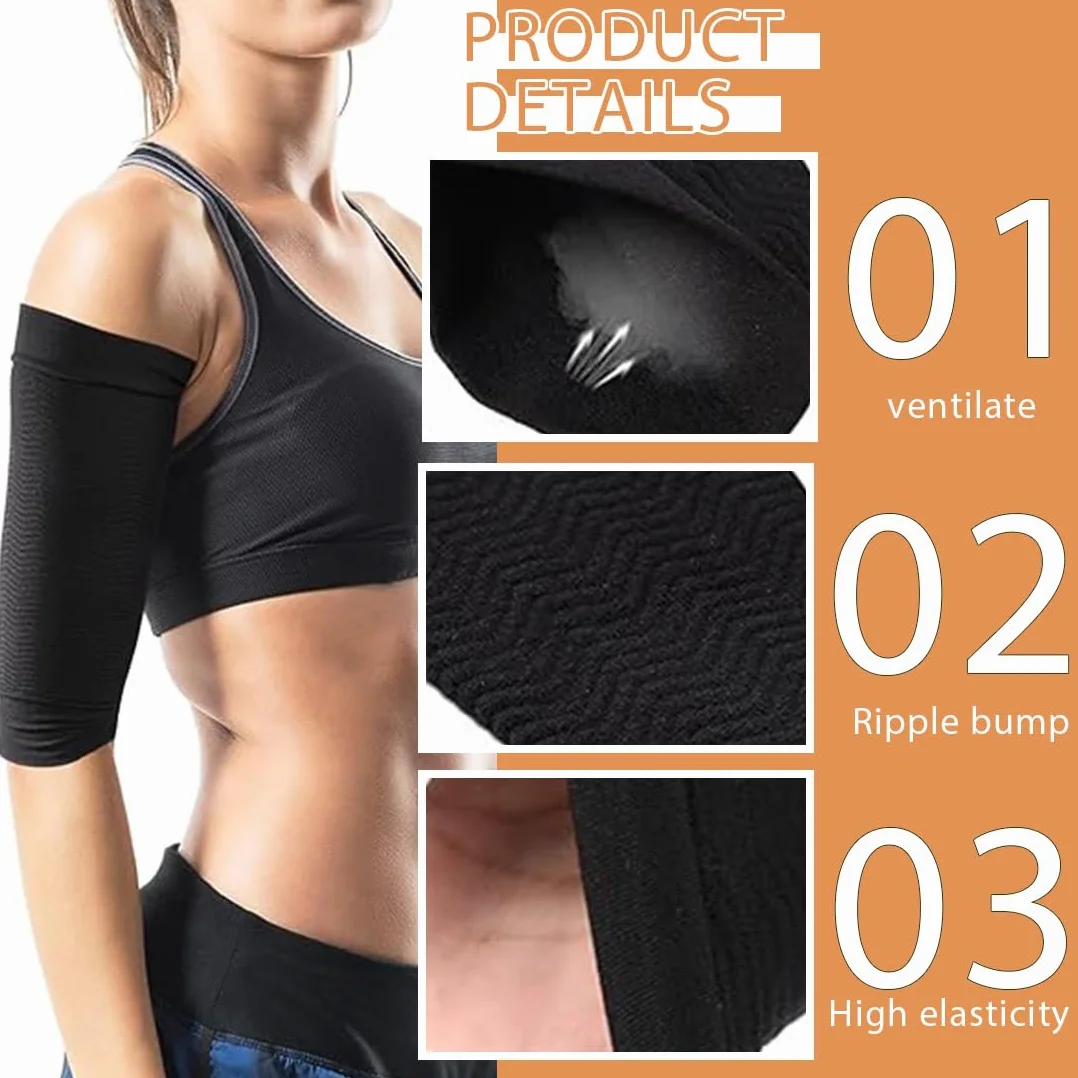 Manchon de Compression pour Bras Supérieur, Attelle Réglable pour Tendinite du Biceps et Coude
