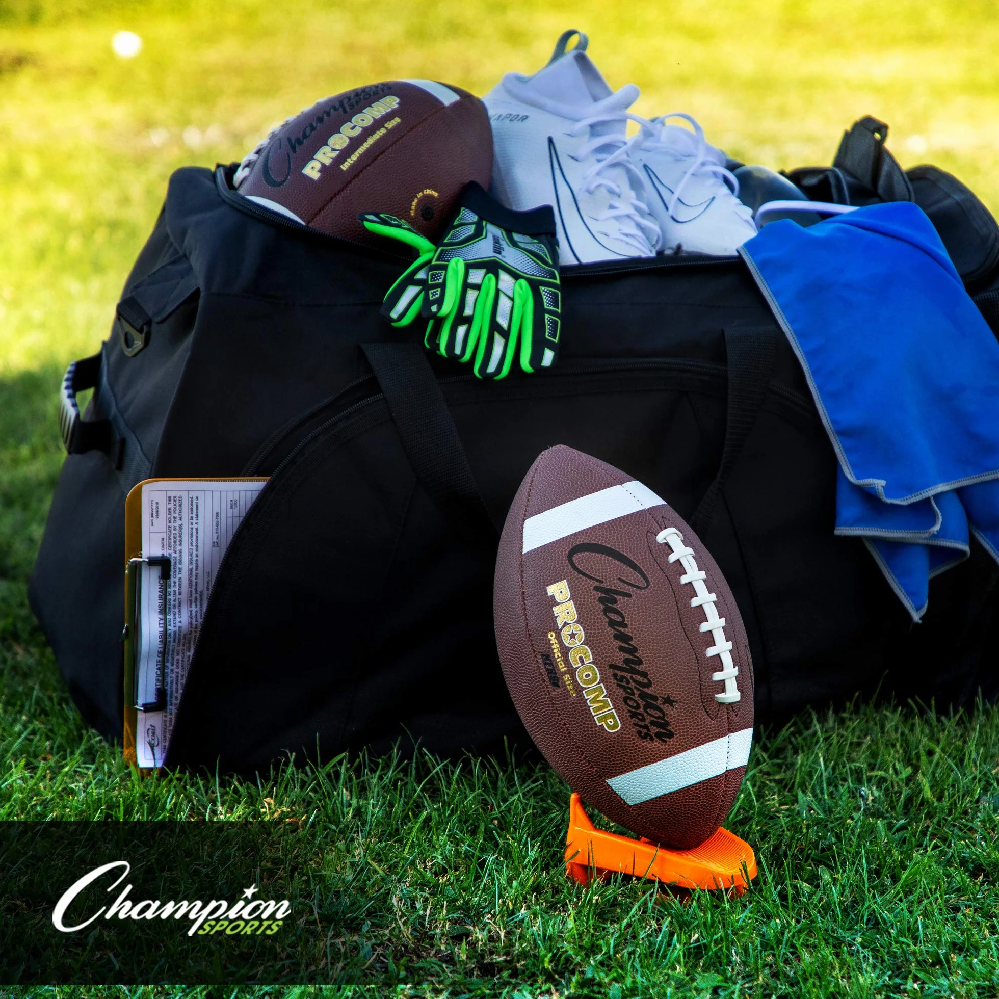 Champion Sports Football Kickoff T-Shirt