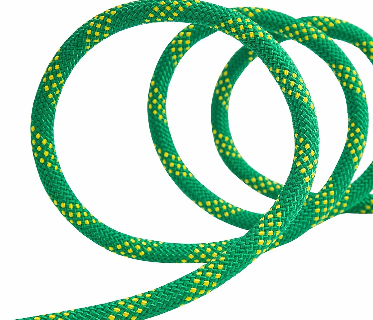 Corde d'escalade statique 10 mm Nylon sécurité extérieure avec mousquetons