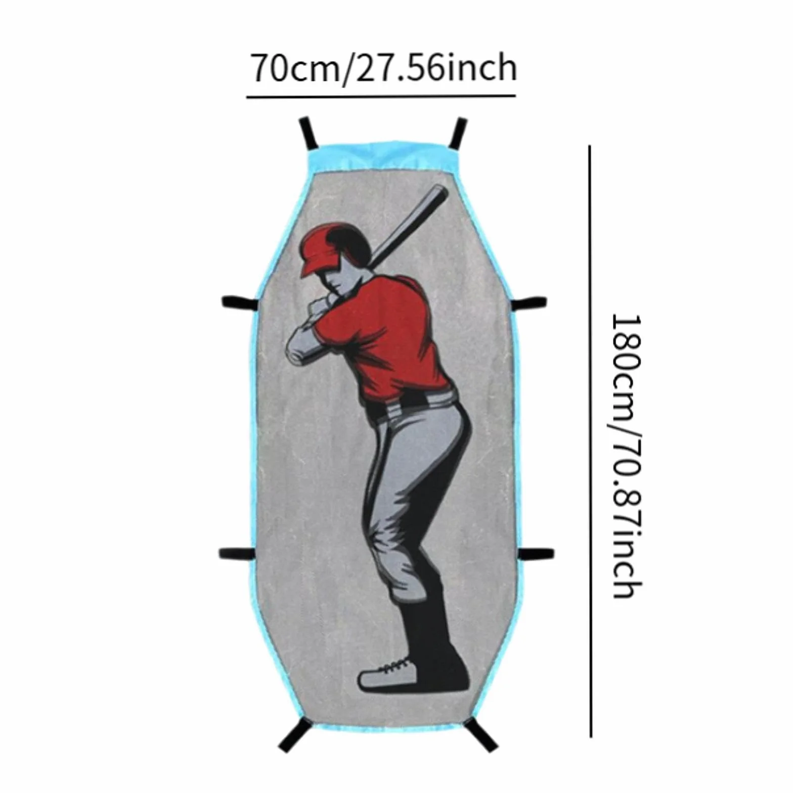 Filet d'entraînement de Baseball Polyvalent avec Cible de Zone Strike pour débutants et Joueurs confirmés