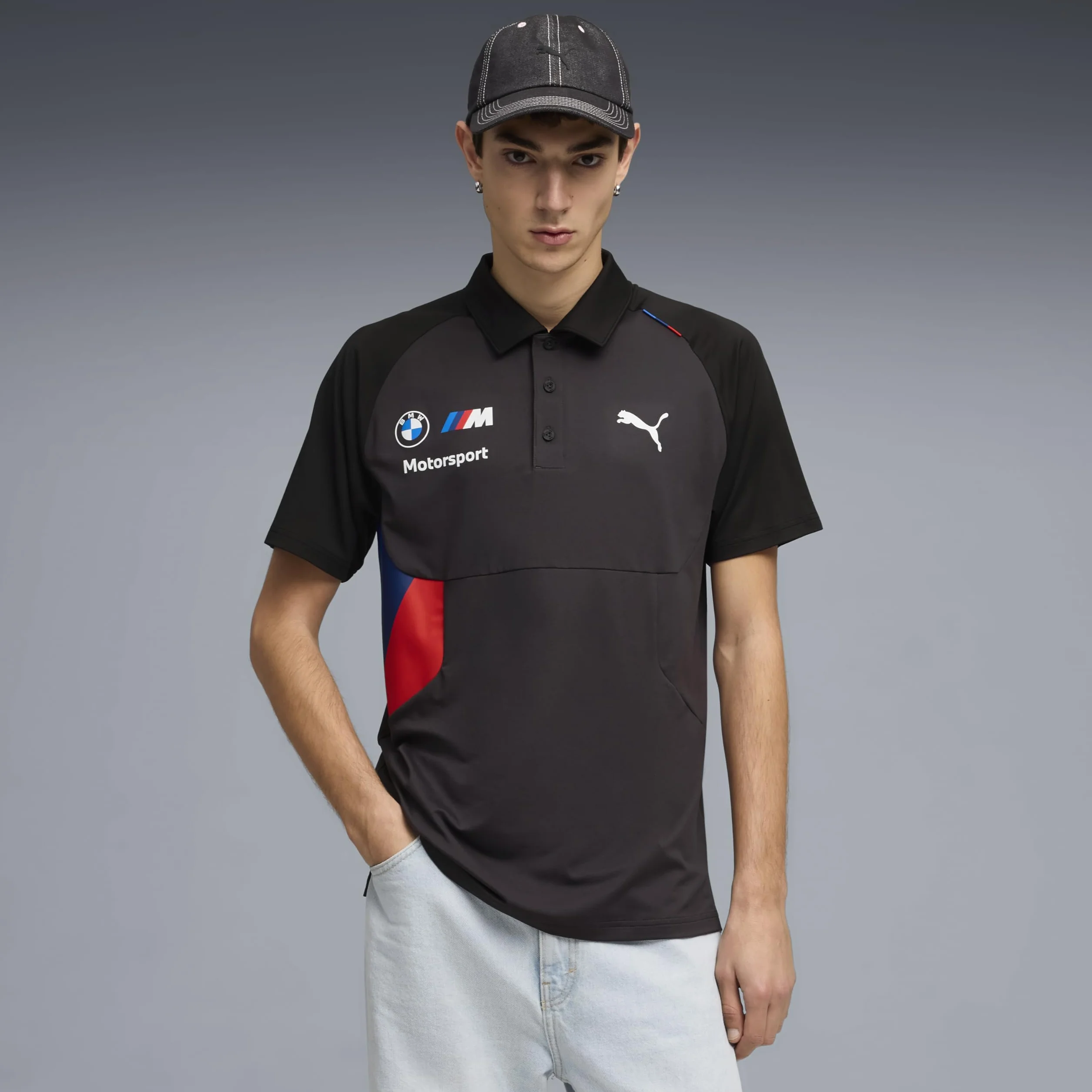 PUMA BMW M Motorsport Polo Pumatech Homme Noir