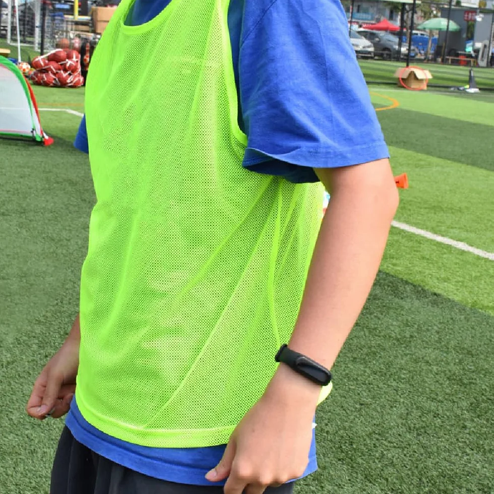 Chasubles d’Entraînement Sport adulte Lot de 10 XL 70x62 cm Football Rugby Hockey