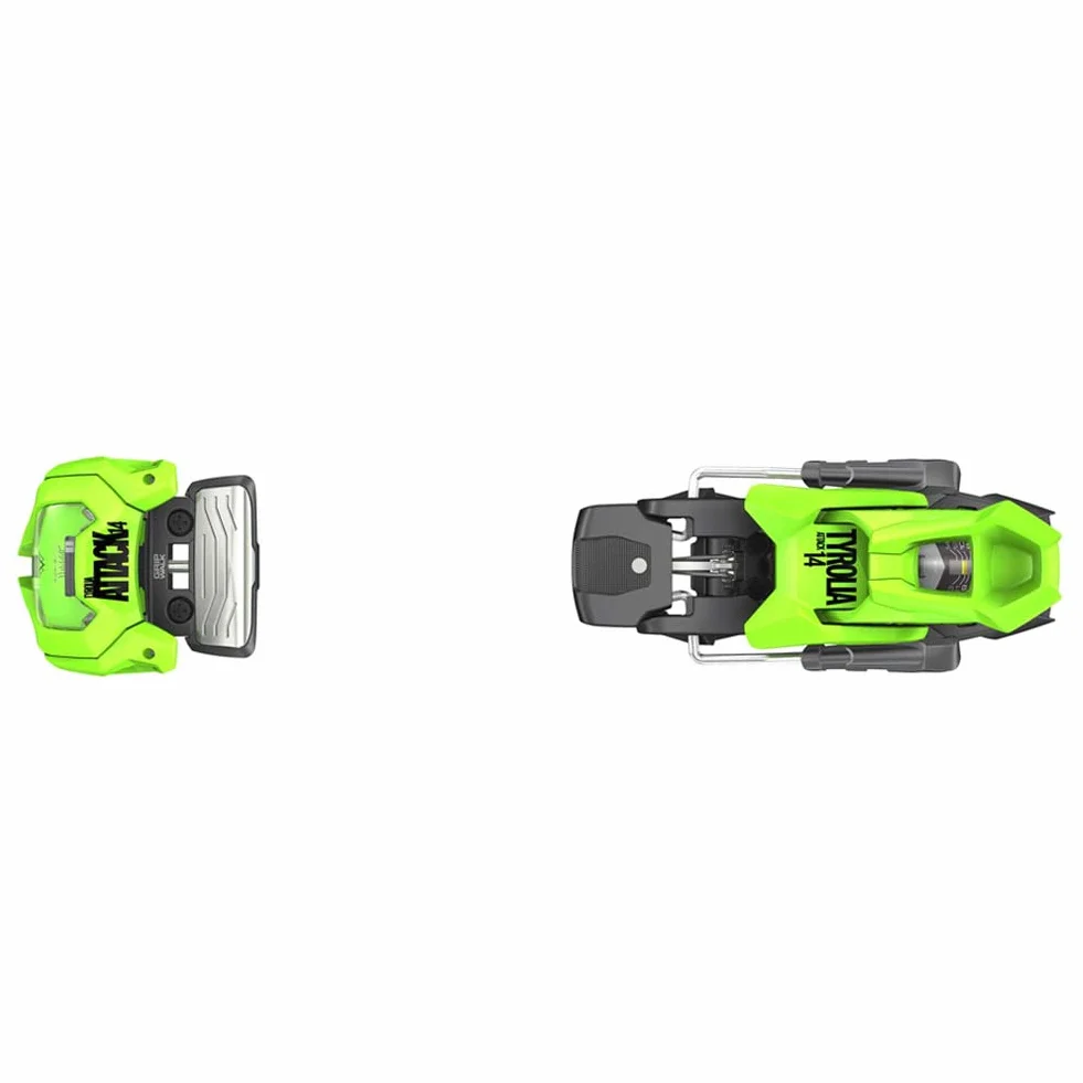 Head Attack 14 Gw Green Alpine Ski Binding 2024