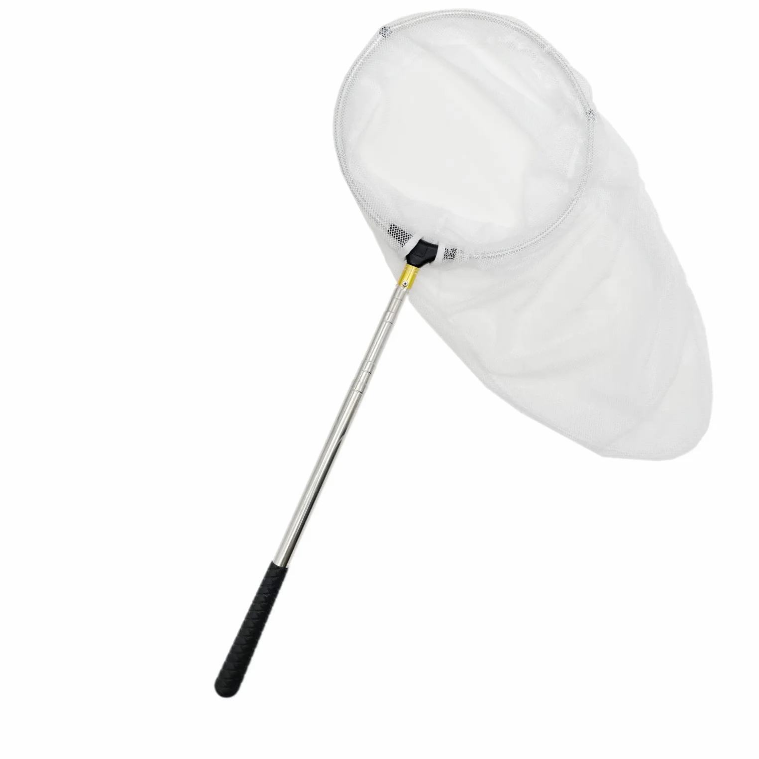Filet de pêche extensible 150cm pour enfants avec manche télescopique pour étang et piscine