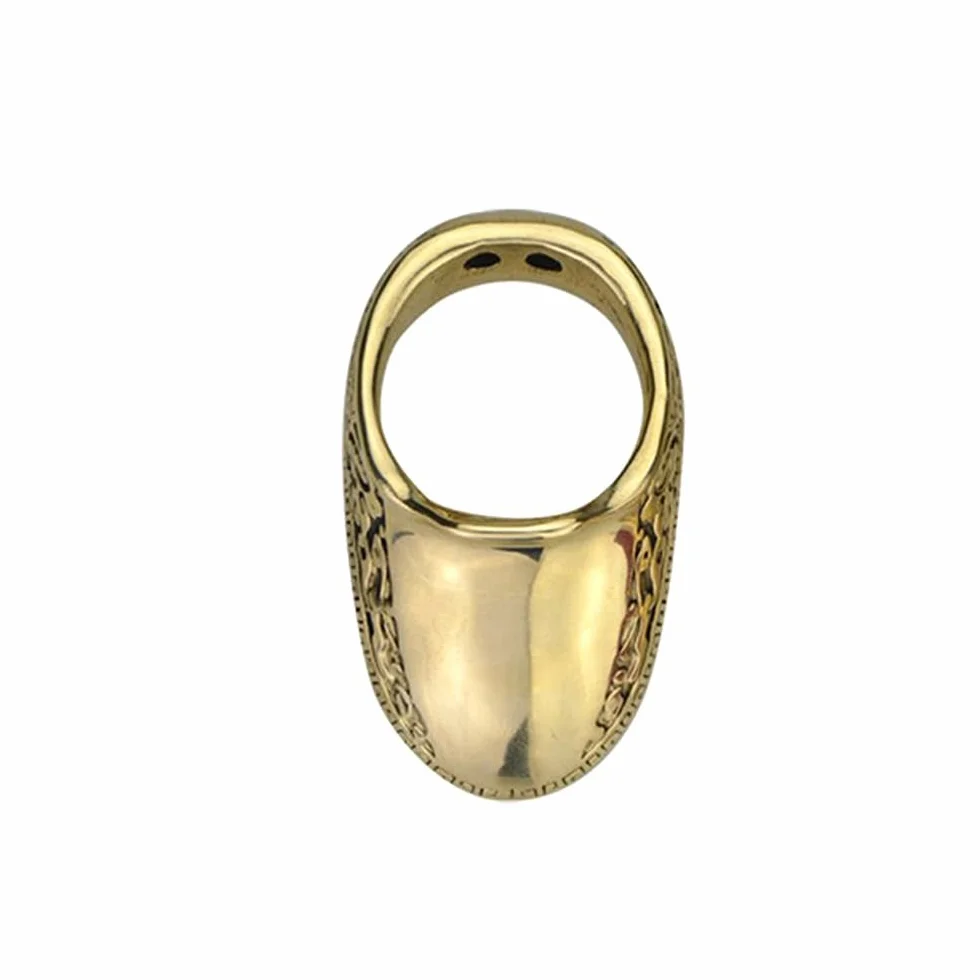 Anneau de Pouce de Tir à l'Arc en Laiton 20mm Protection des Doigts Archer