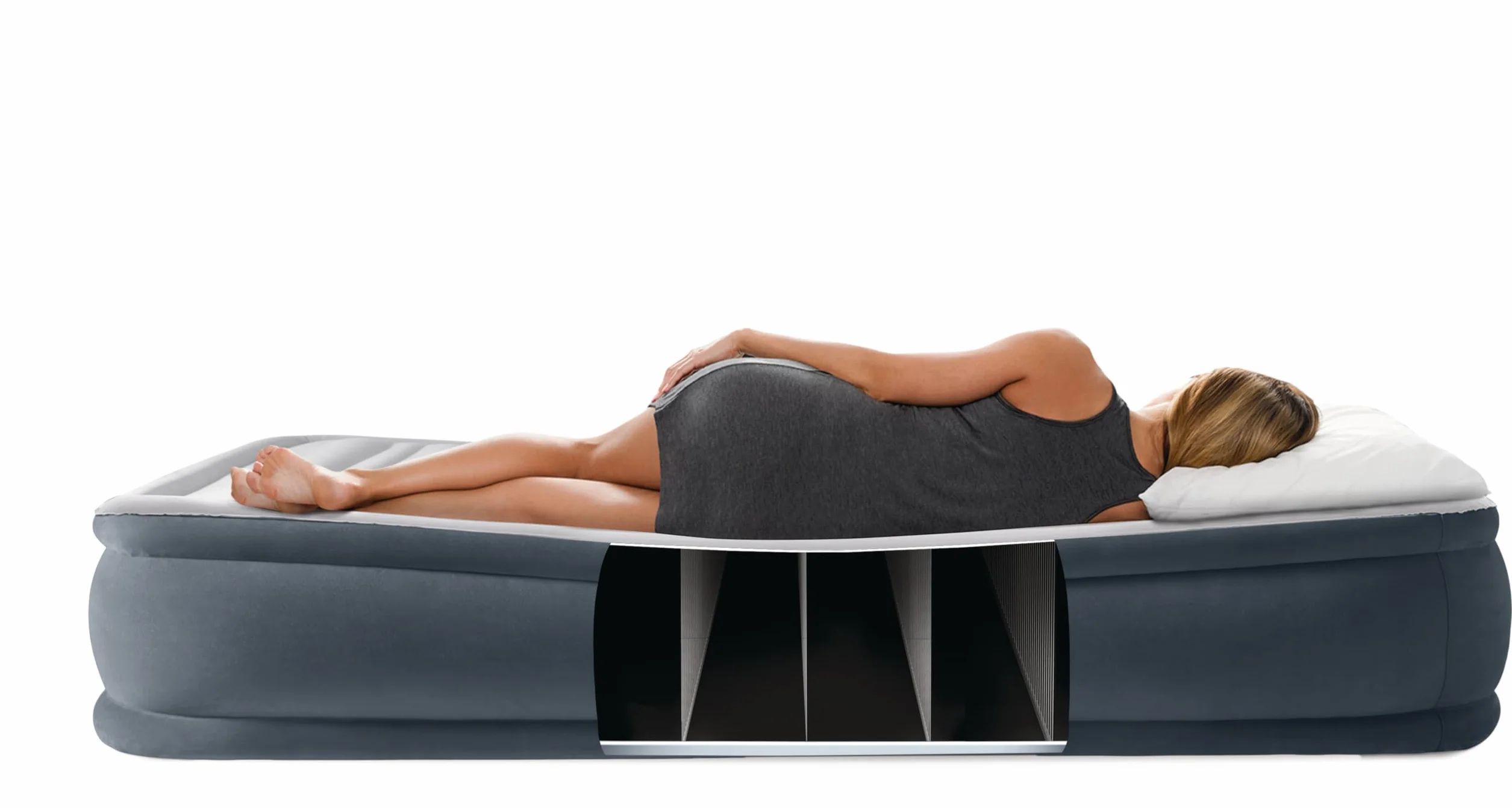 Intex Lit D'Appoint Comfort Plush Elevated Électrique 1 Pers