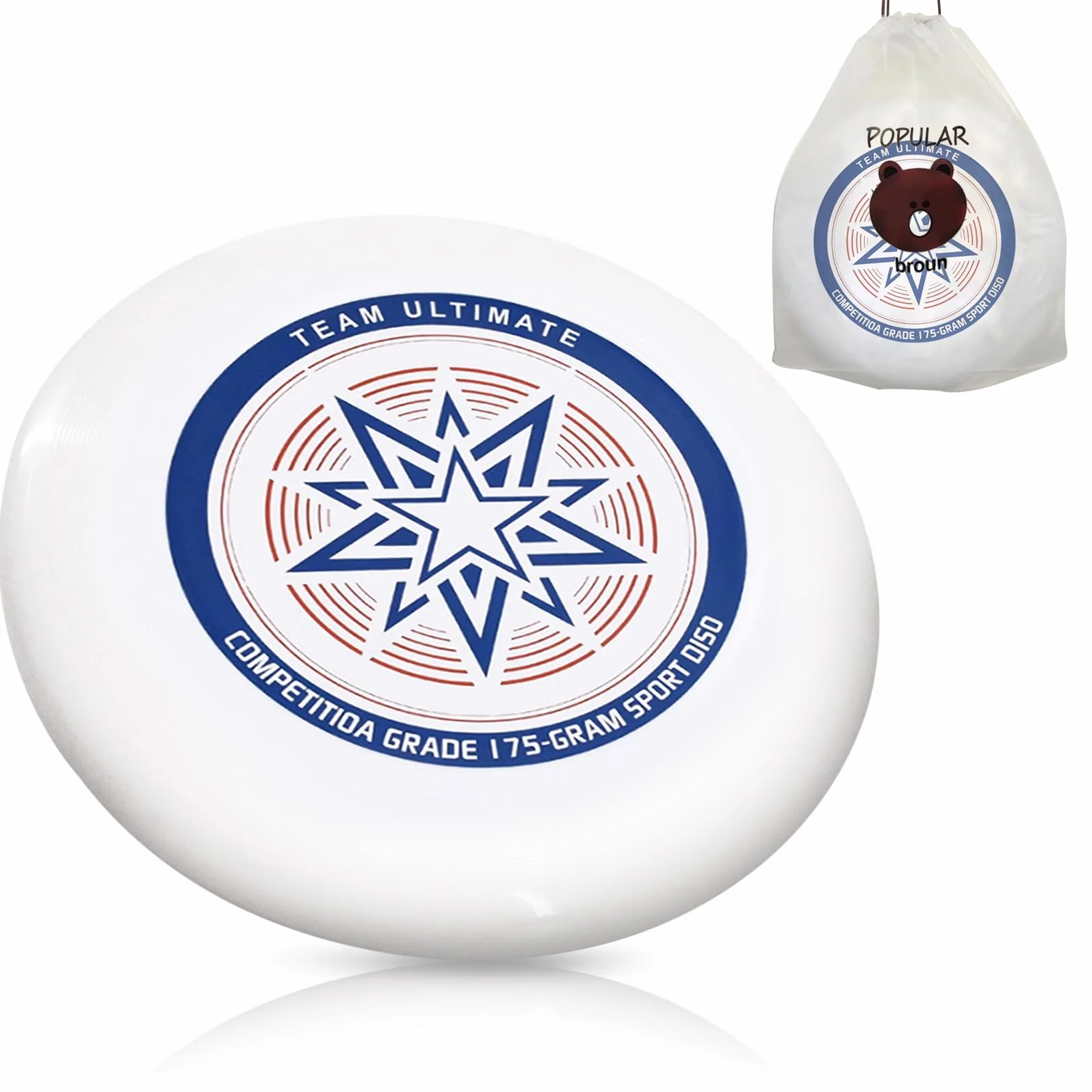 Disque volant professionnel Frisbee de compétition pour sports de plein air