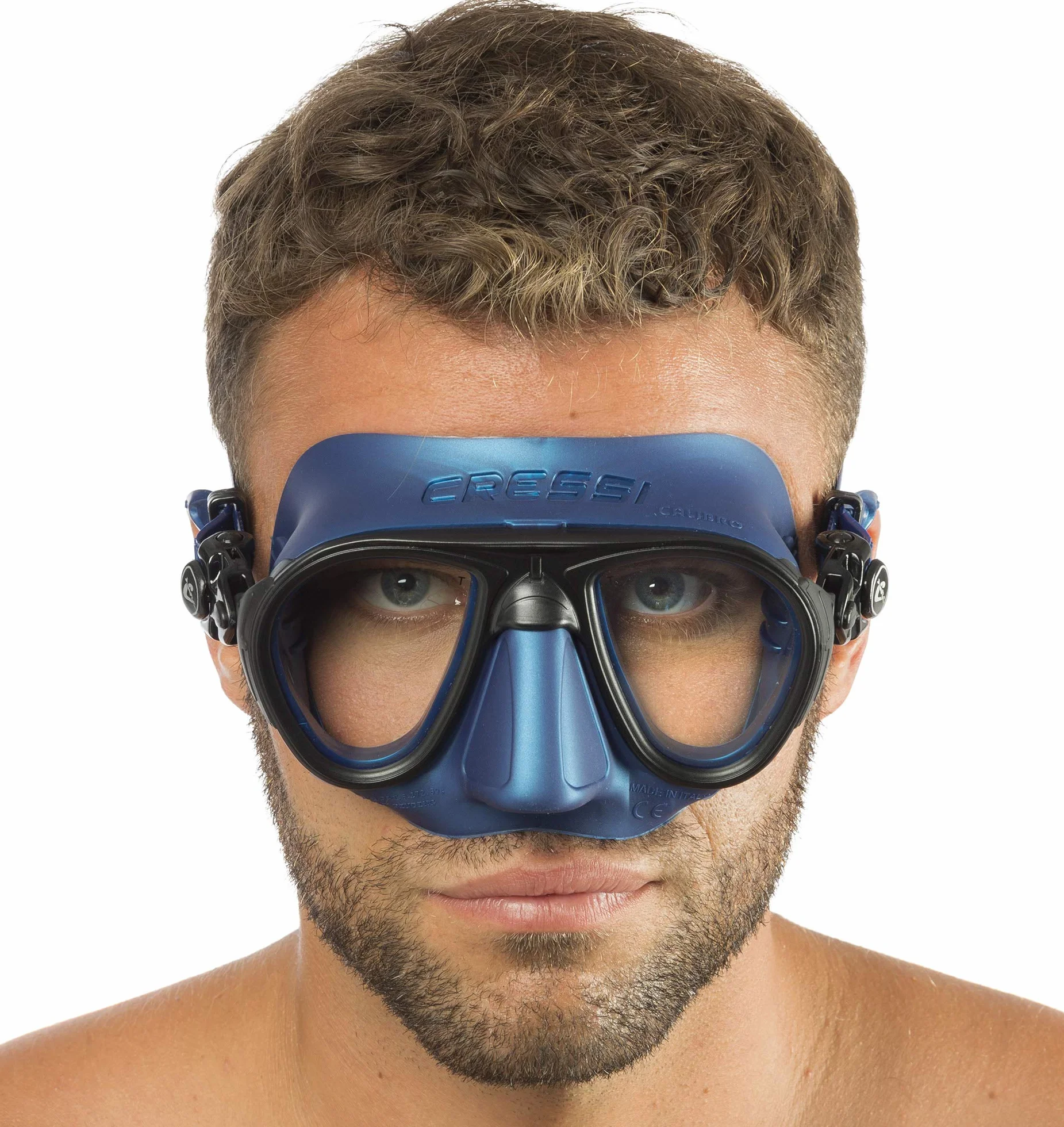 Cressi Calibro Mask Masque de Plongée Professionnel Anti-buée Taille Unique