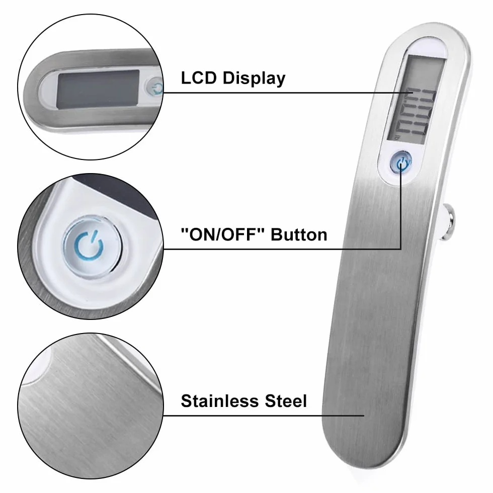 MiOYOOW 110Lb Balance d'arc Numérique avec Écran LCD pour Tir à l'arc