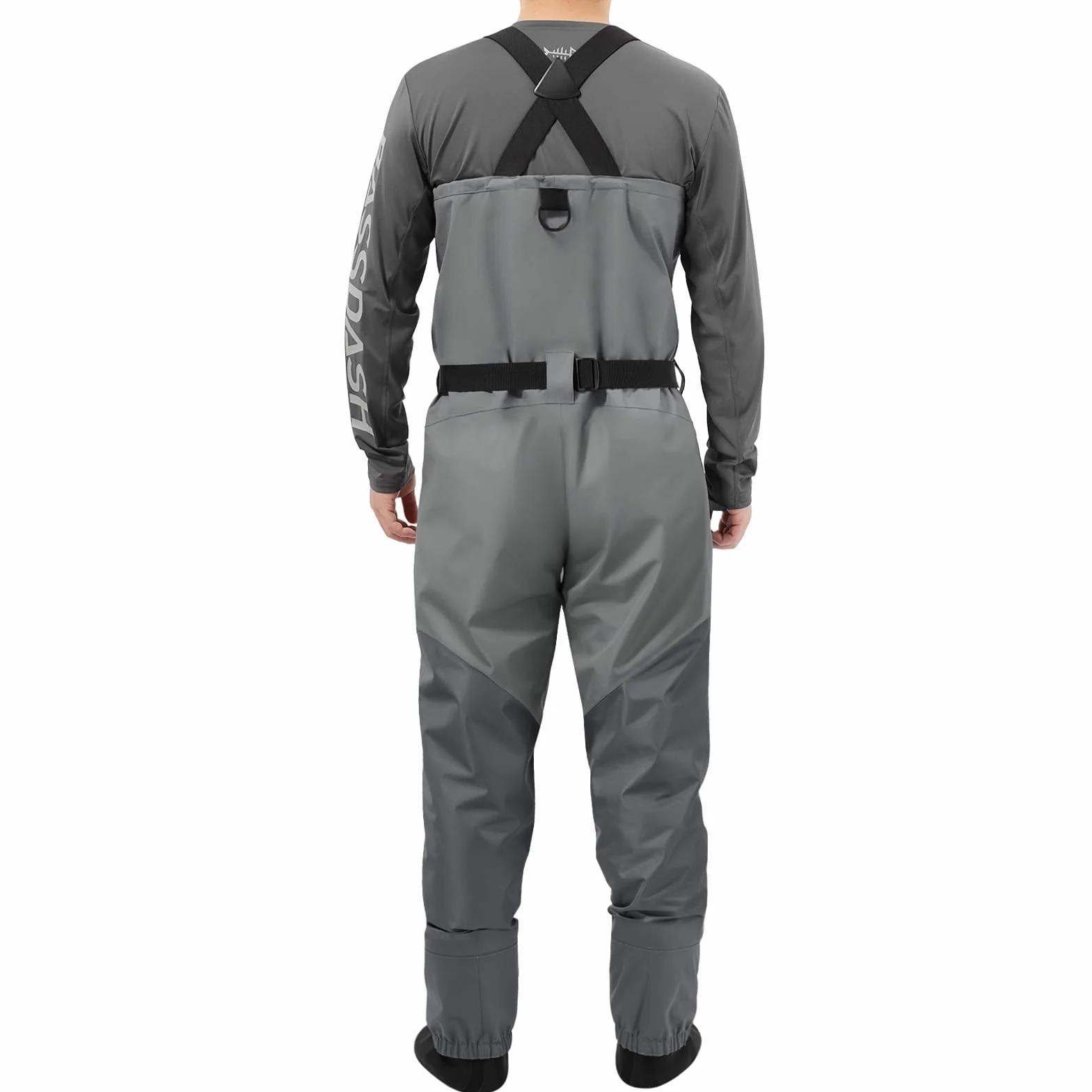 Bassdash Flex Cuissardes en Nylon Respirant Imperméables Pêche à la Mouche