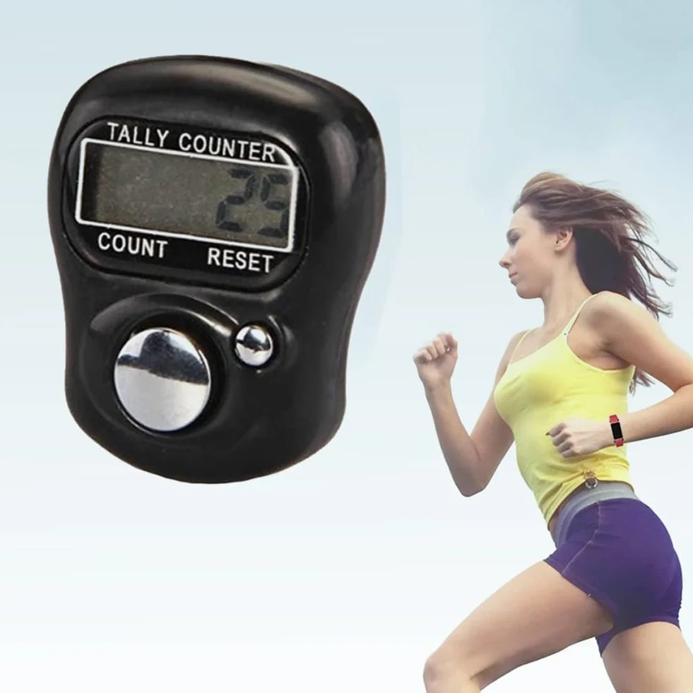 Compteur Numérique Électronique LED 5 Chiffres, Compteur Manuel Clicker