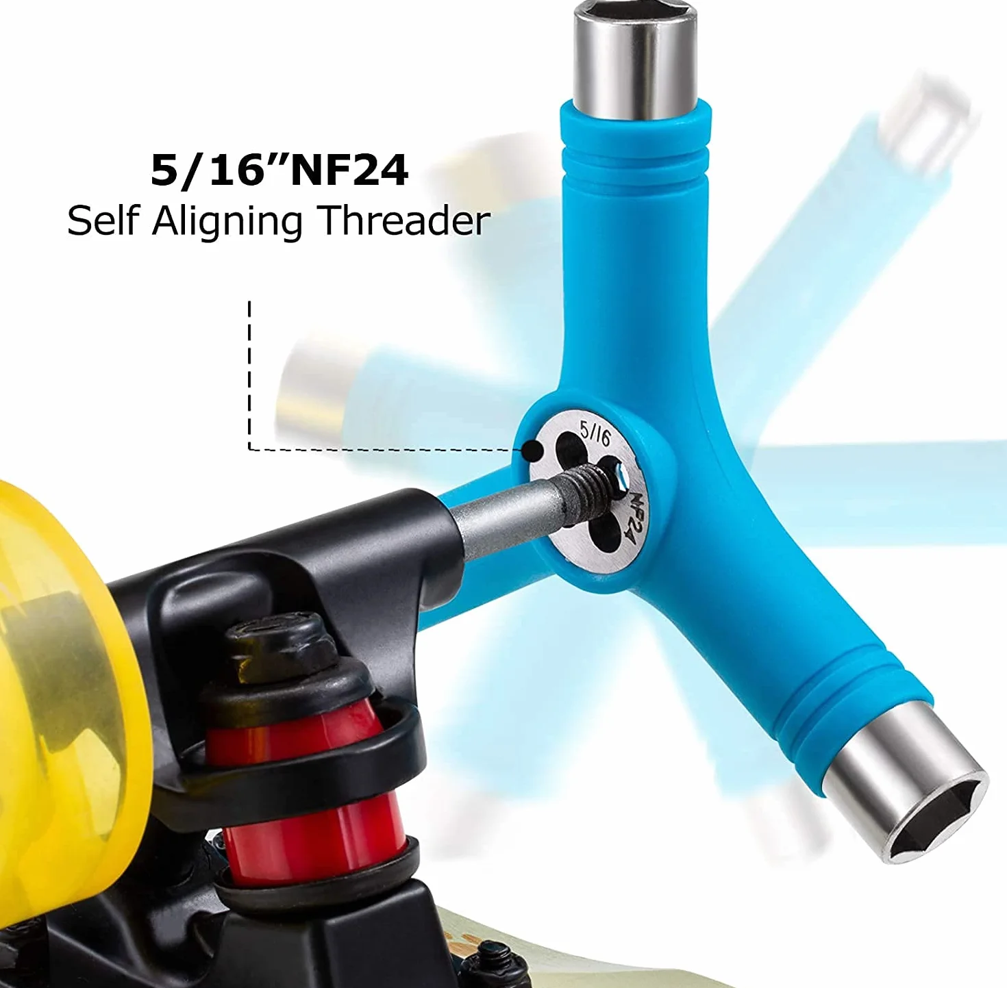 Namvo Skateboard Y-Tool Clé Anglais pour Montage Démontage Réparation
