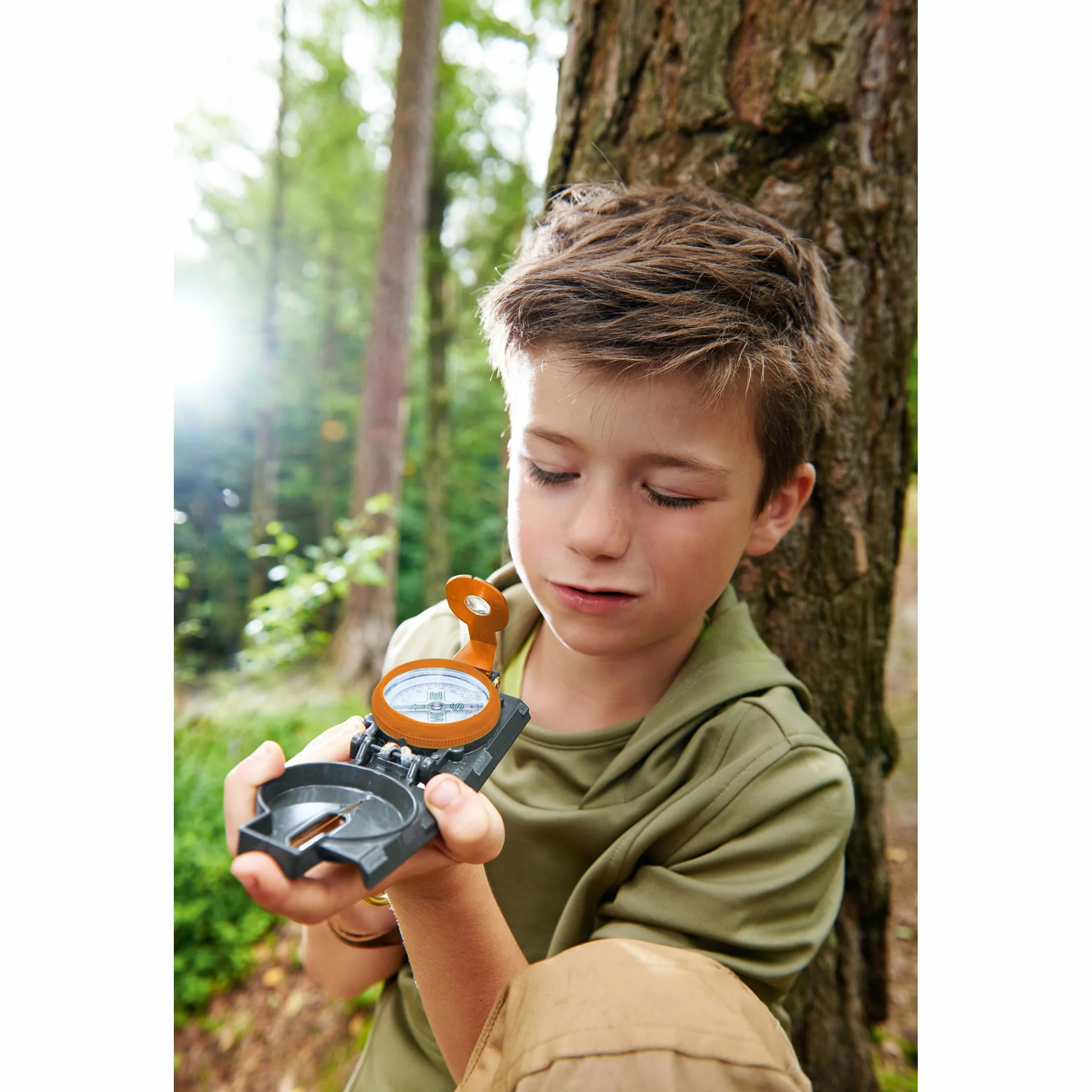 HABA Terra Kids Boussole Jeu de Plein air 6 Ans et Plus